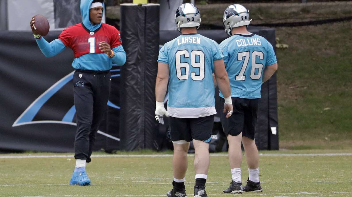 Coach: Not a big deal that Cam Newton isn't throwing yet