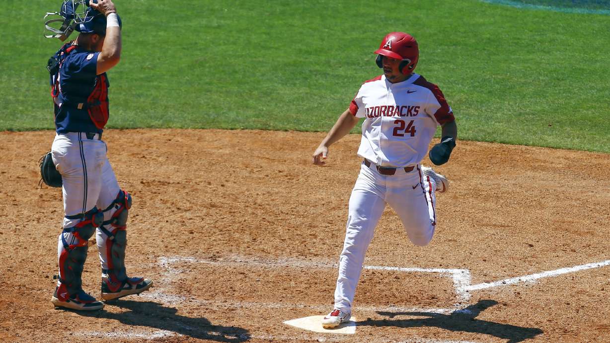 Arkansas defeats Ole Miss 5-3 in SEC Tournament