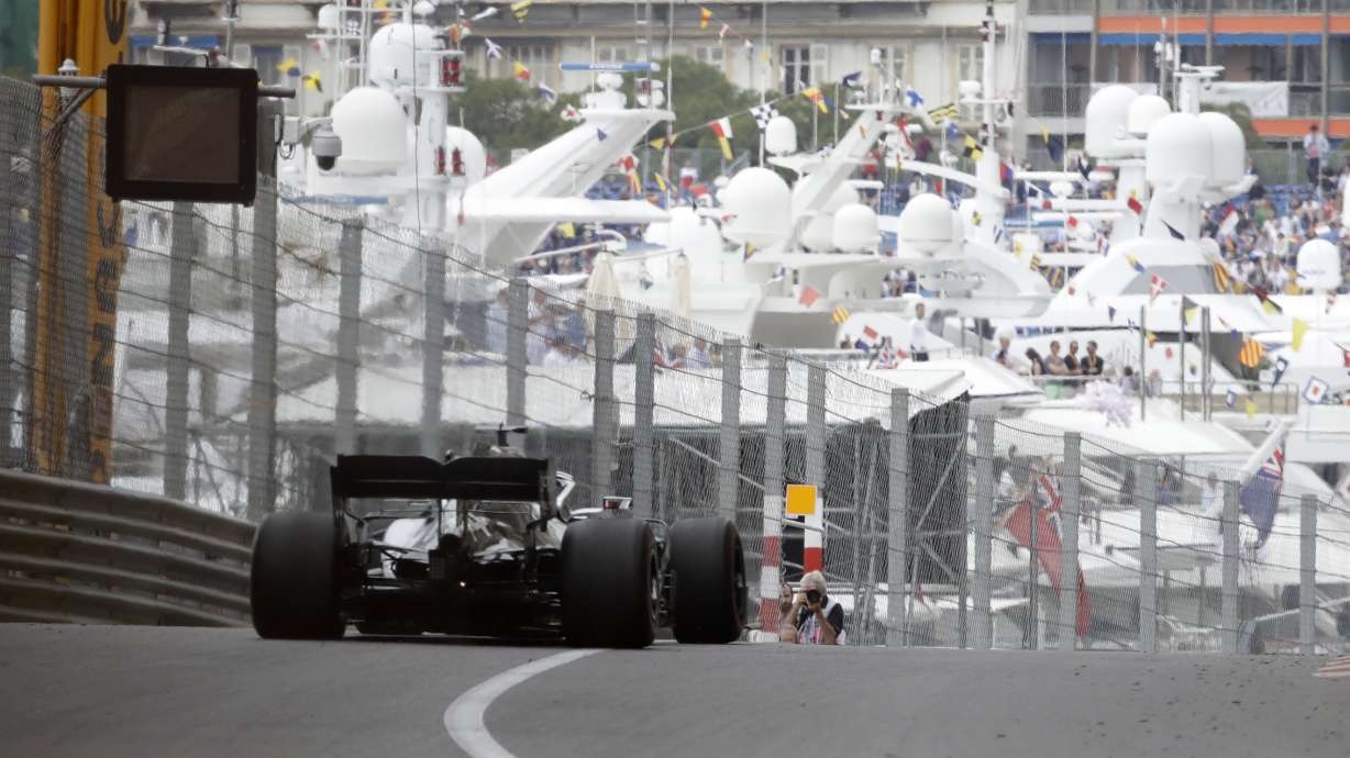 Hamilton on song in Monaco as he tops both practice sessions