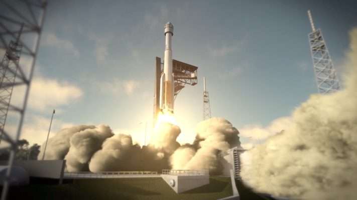 An animation shows the path of the NASA Starliner, which could end up landing in Utah. Photo: KSL TV