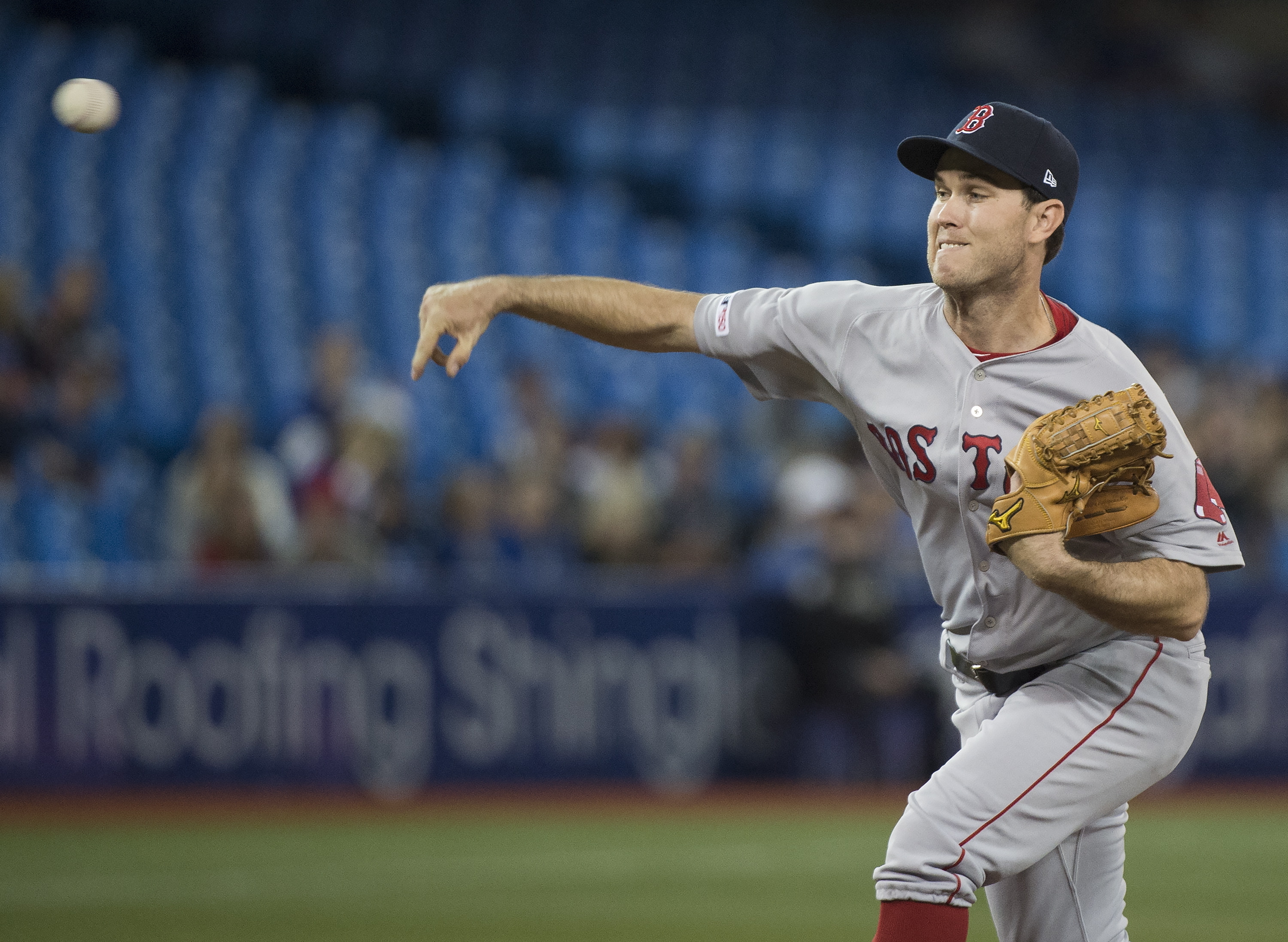Weber gets first win as starter, Red Sox beat Jays 8-2