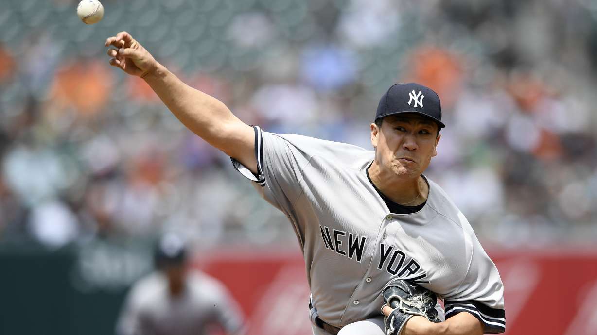 Yankees use bases-loaded walk to beat Orioles 6-5 for sweep