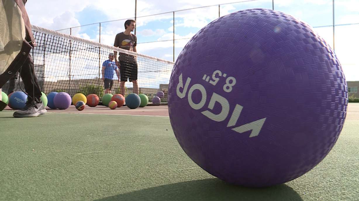 Dodgeball is a classic sport that brings you back to the school yard. (Photo: KSL TV)