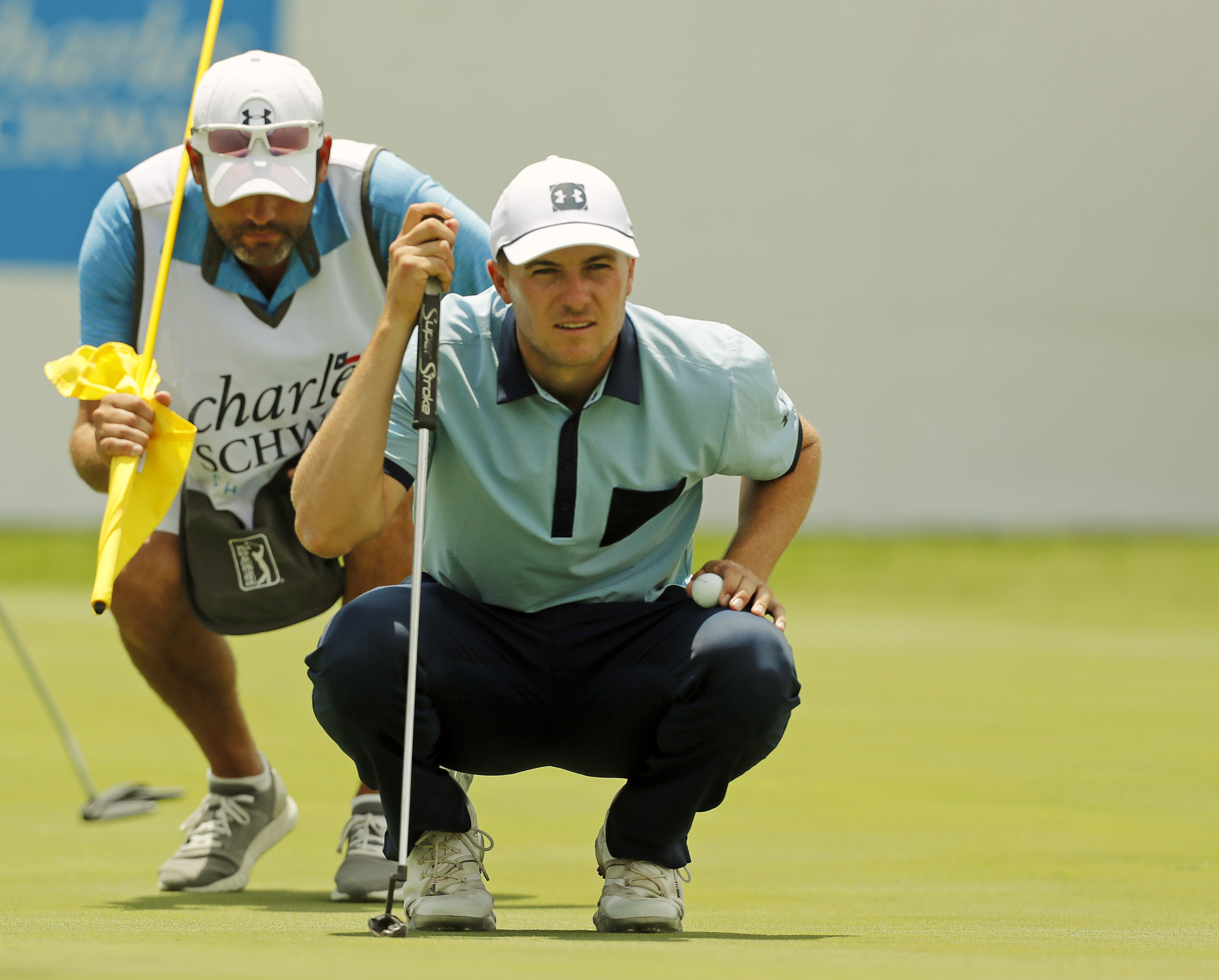 Tony Finau leads local favorite Spieth by 1 to open Colonial