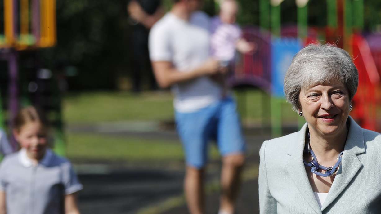 As UK's May announces exit date, a look at what happens next