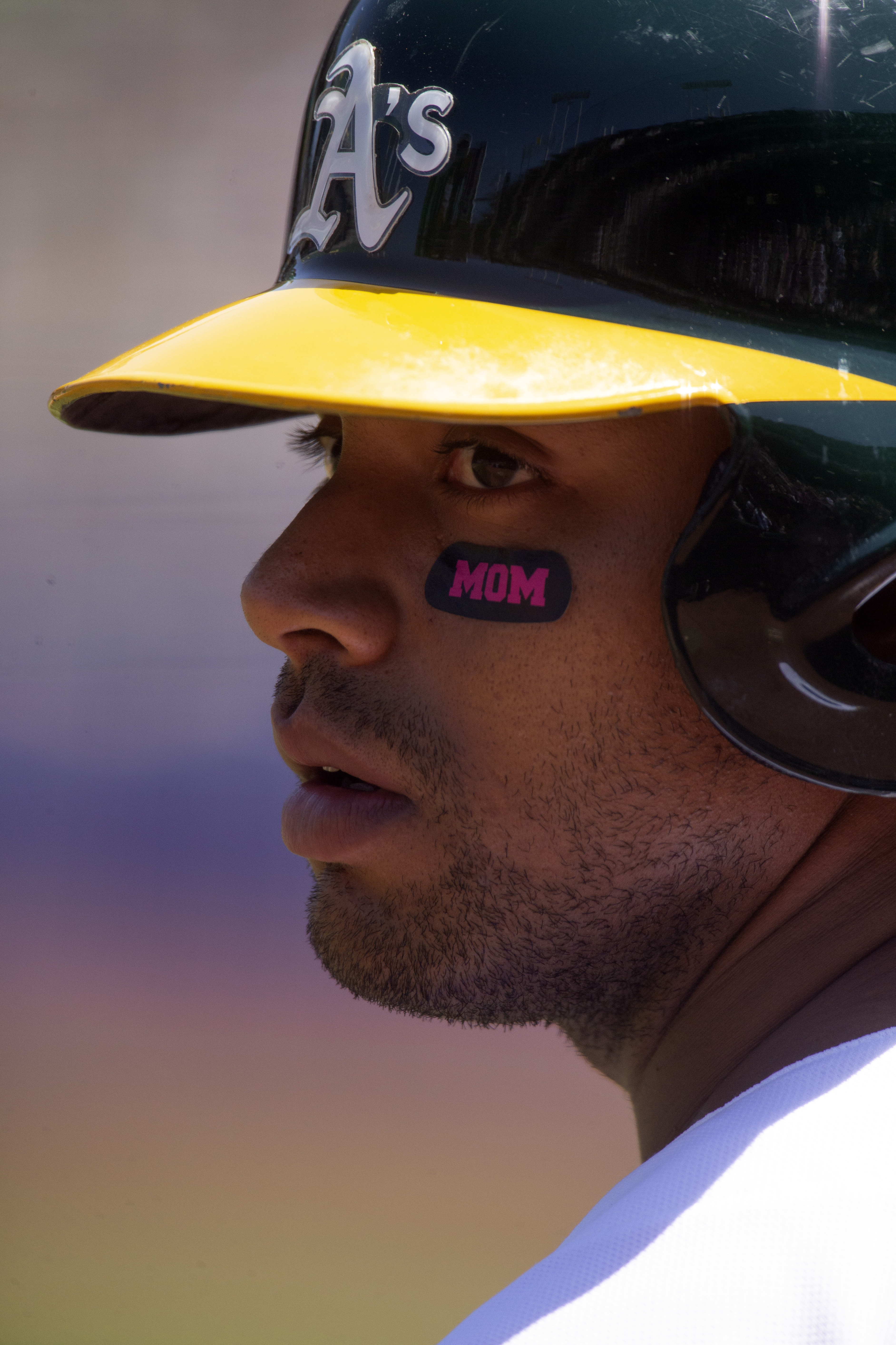 A's place Khris Davis on injured list with hip contusion