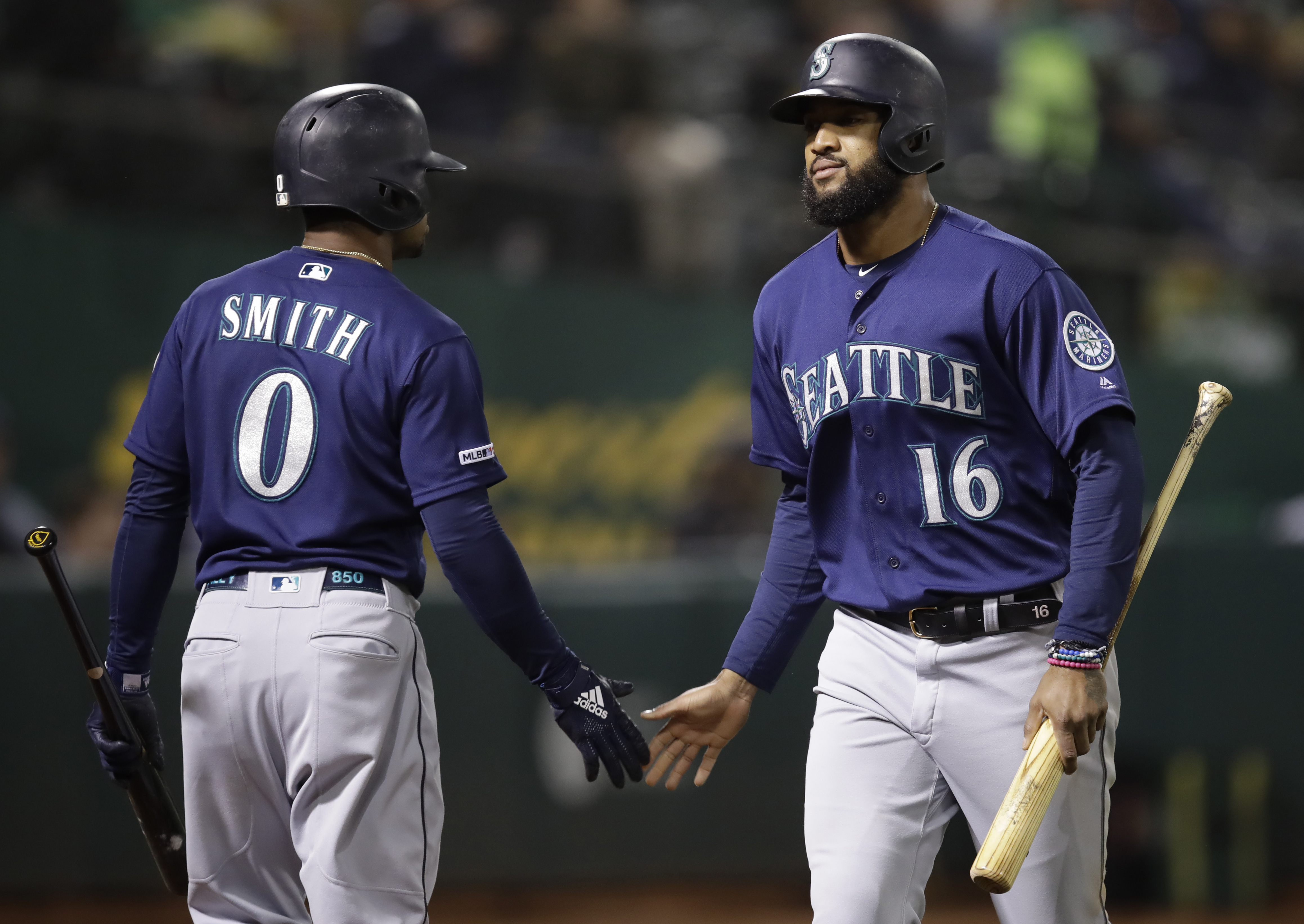 Olson, Canha go back-to-back in A's 6-2 win over Mariners