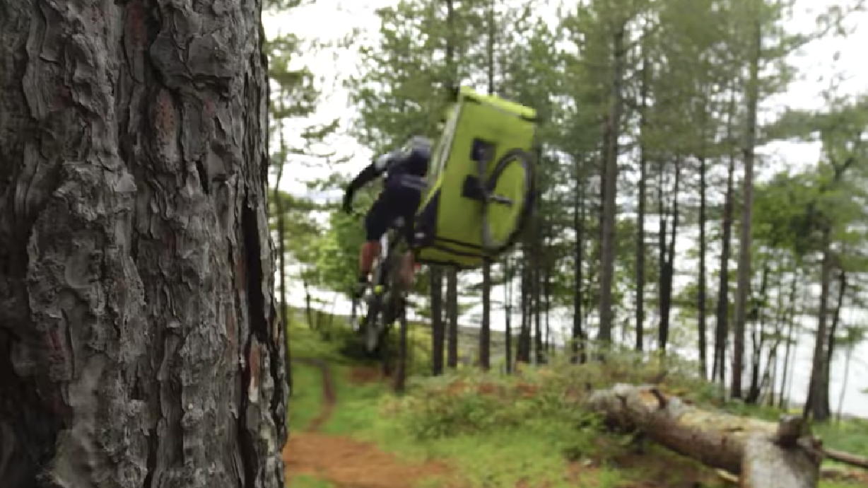 Have You Seen This? Babysitting according to a stunt cyclist