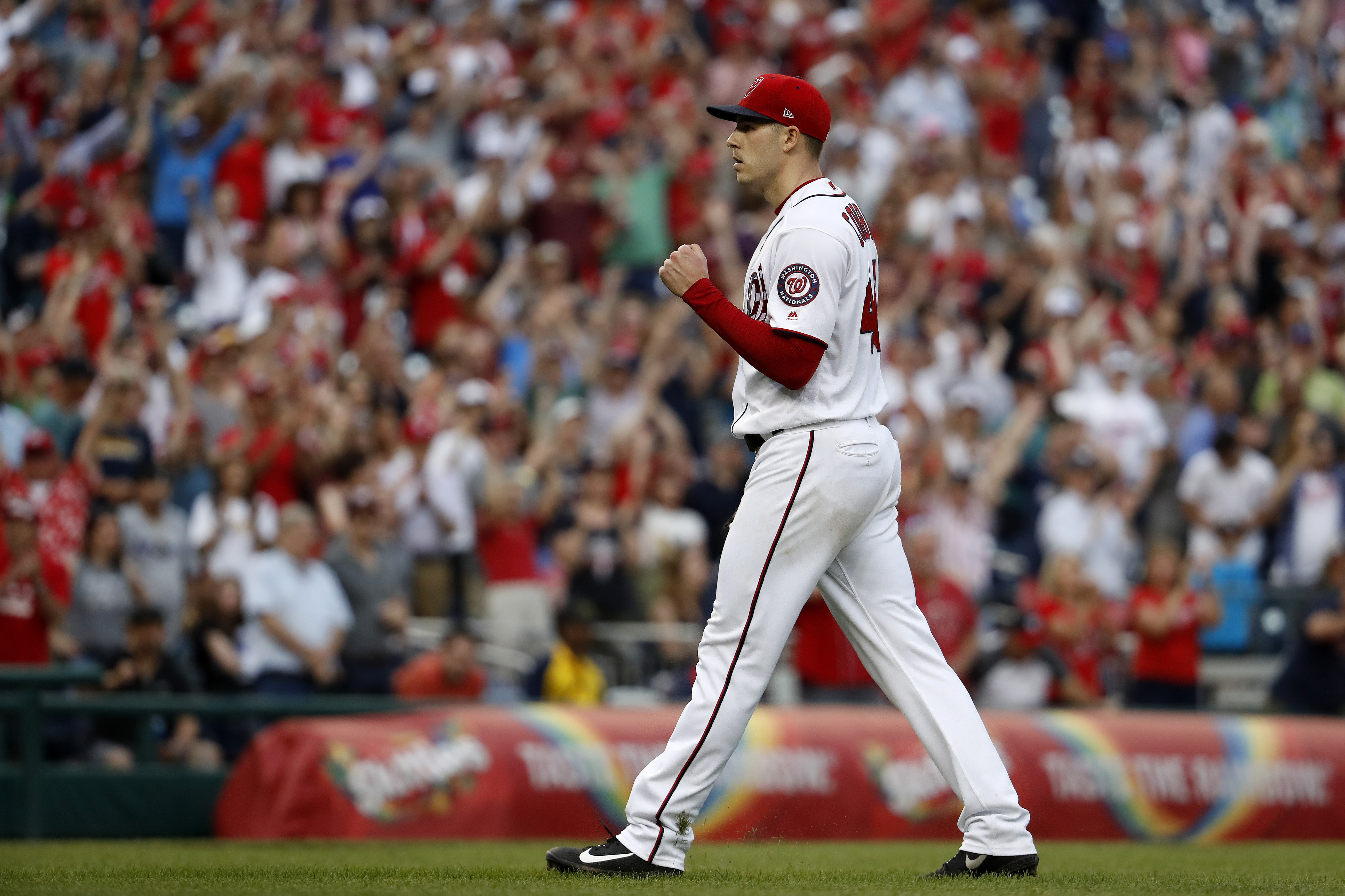 Corbin pitches shutout in Nationals 5-0 win over Marlins