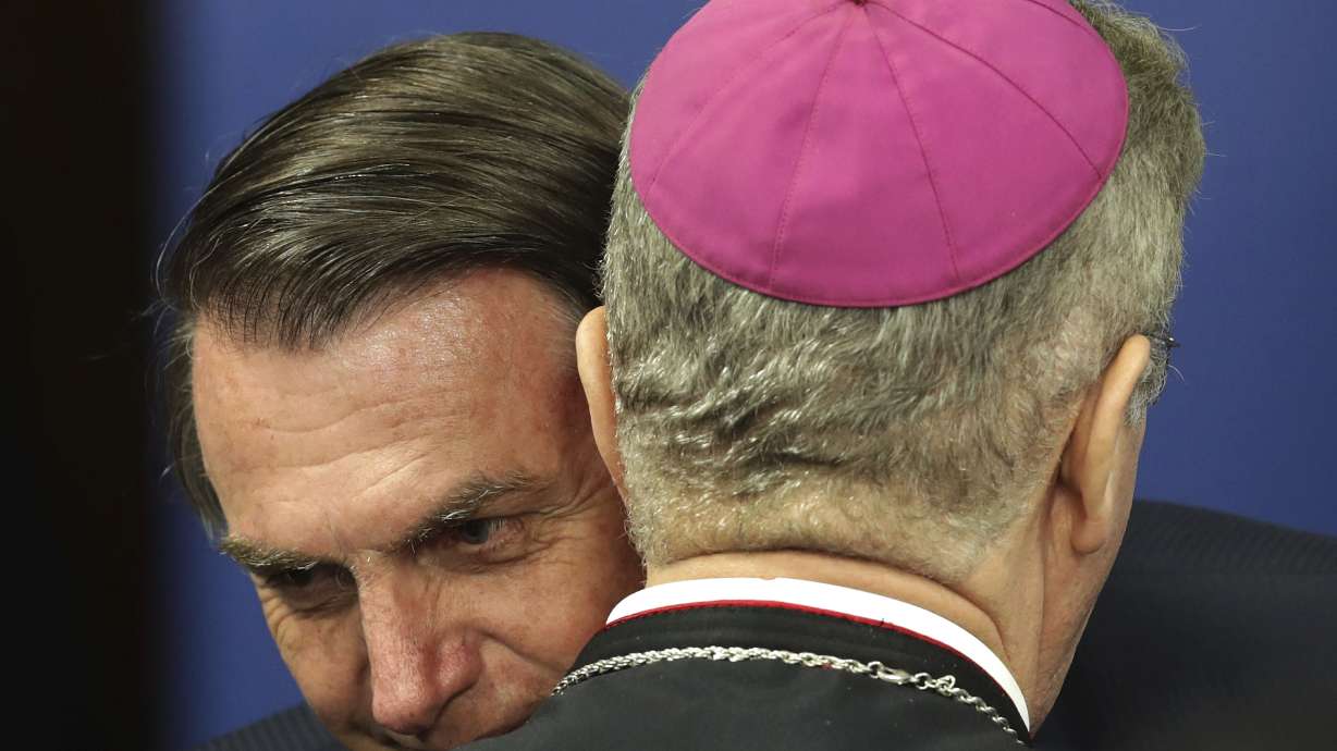 Backers of embattled Bolsonaro take to streets in Brazil