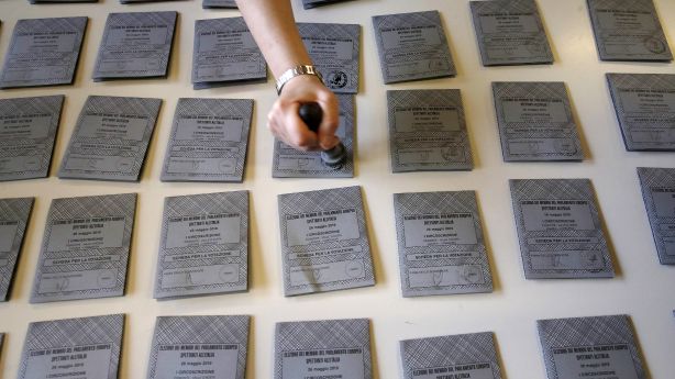 The Latest: Salvini says populists will control 150 EU seats