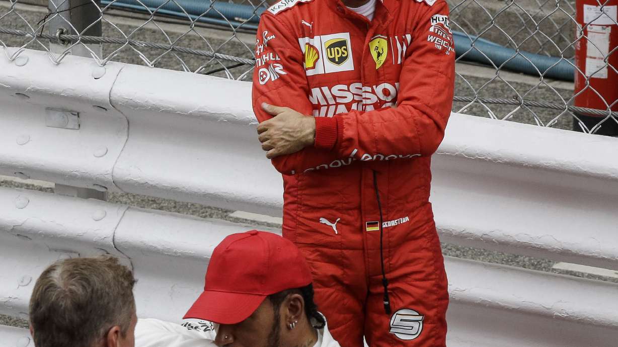 Leclerc correctly predicts crash; Vettel 2nd for Ferrari