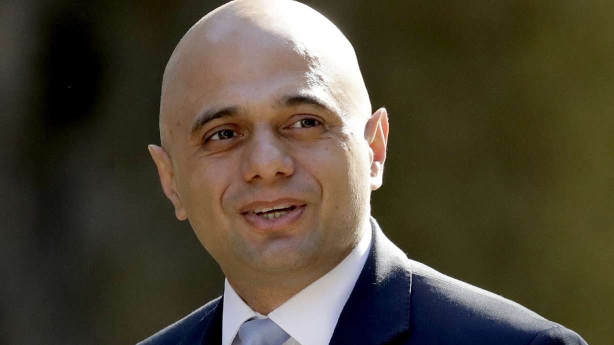 Home Secretary Sajid Javid joins race for UK prime minister