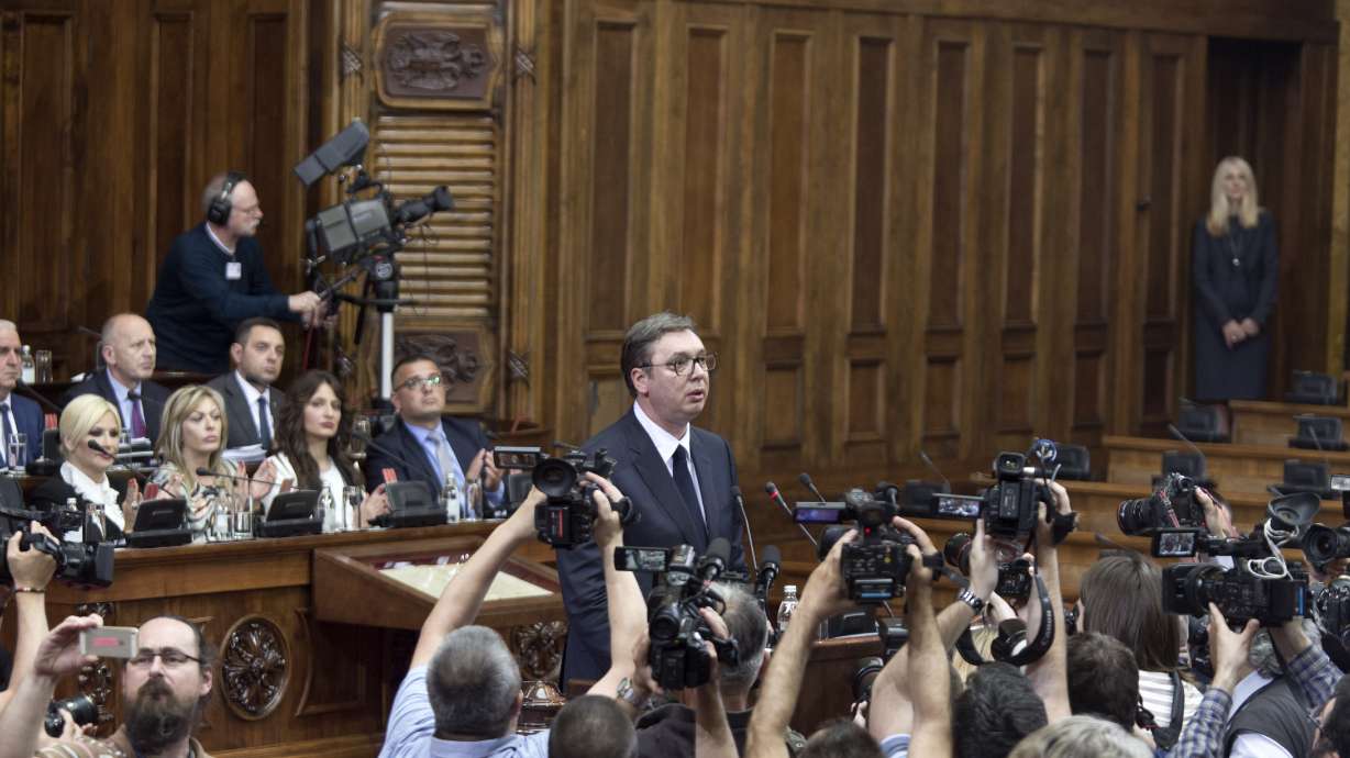 Serbian leader calls for Kosovo compromise, issues warning