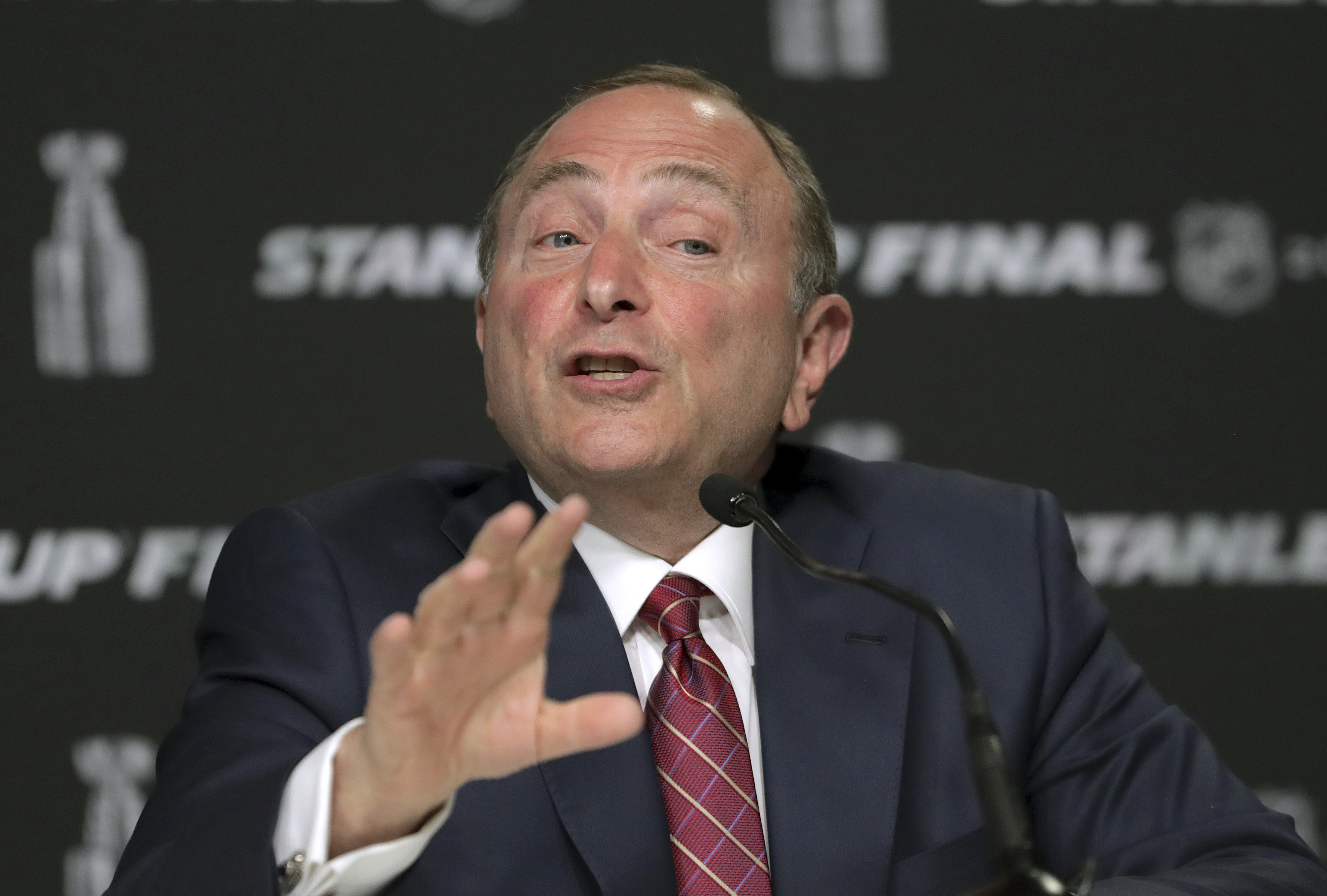 Bettman says NHL will consider expanding video review