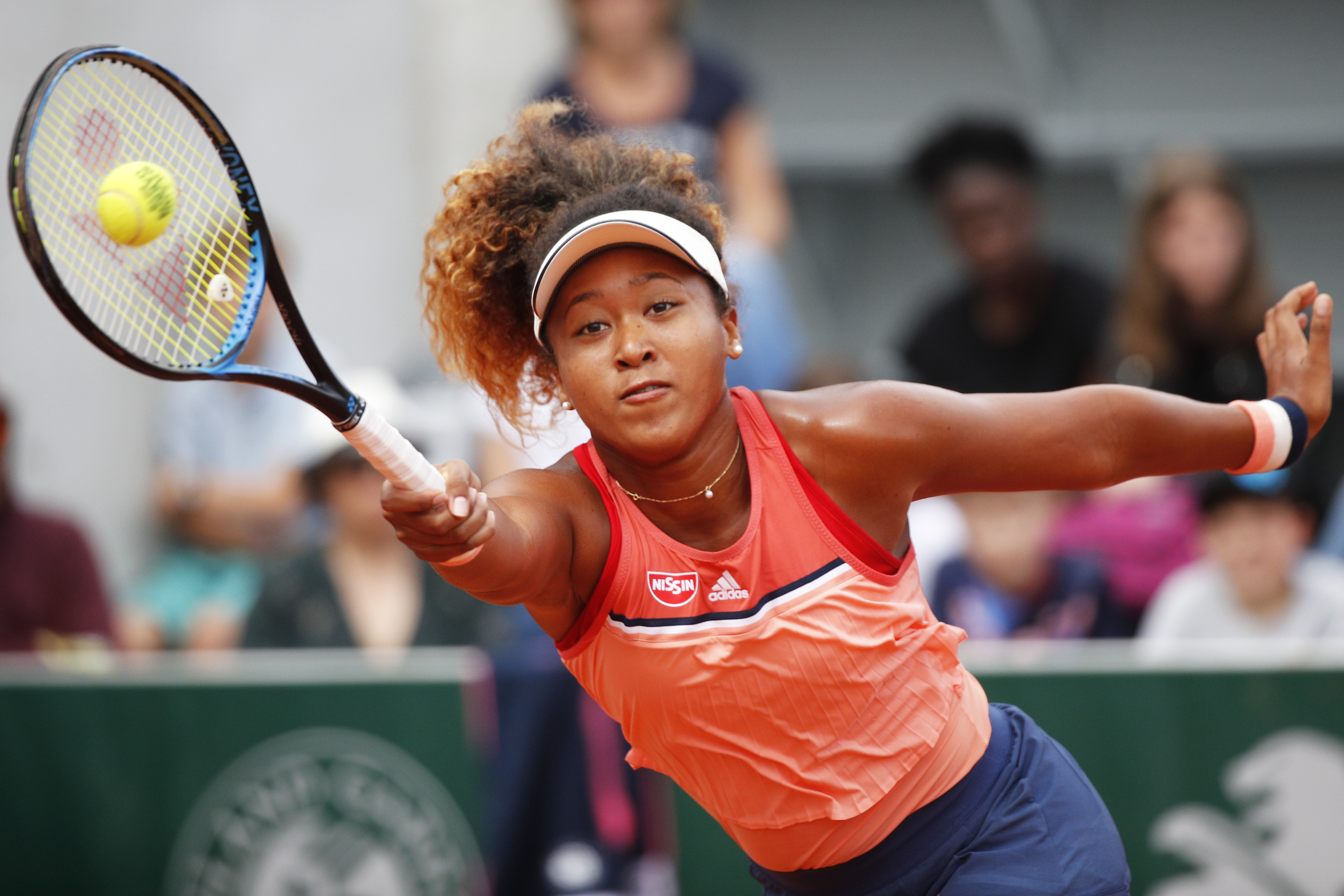 1, not done: Osaka avoids French Open upset; Halep wins, too