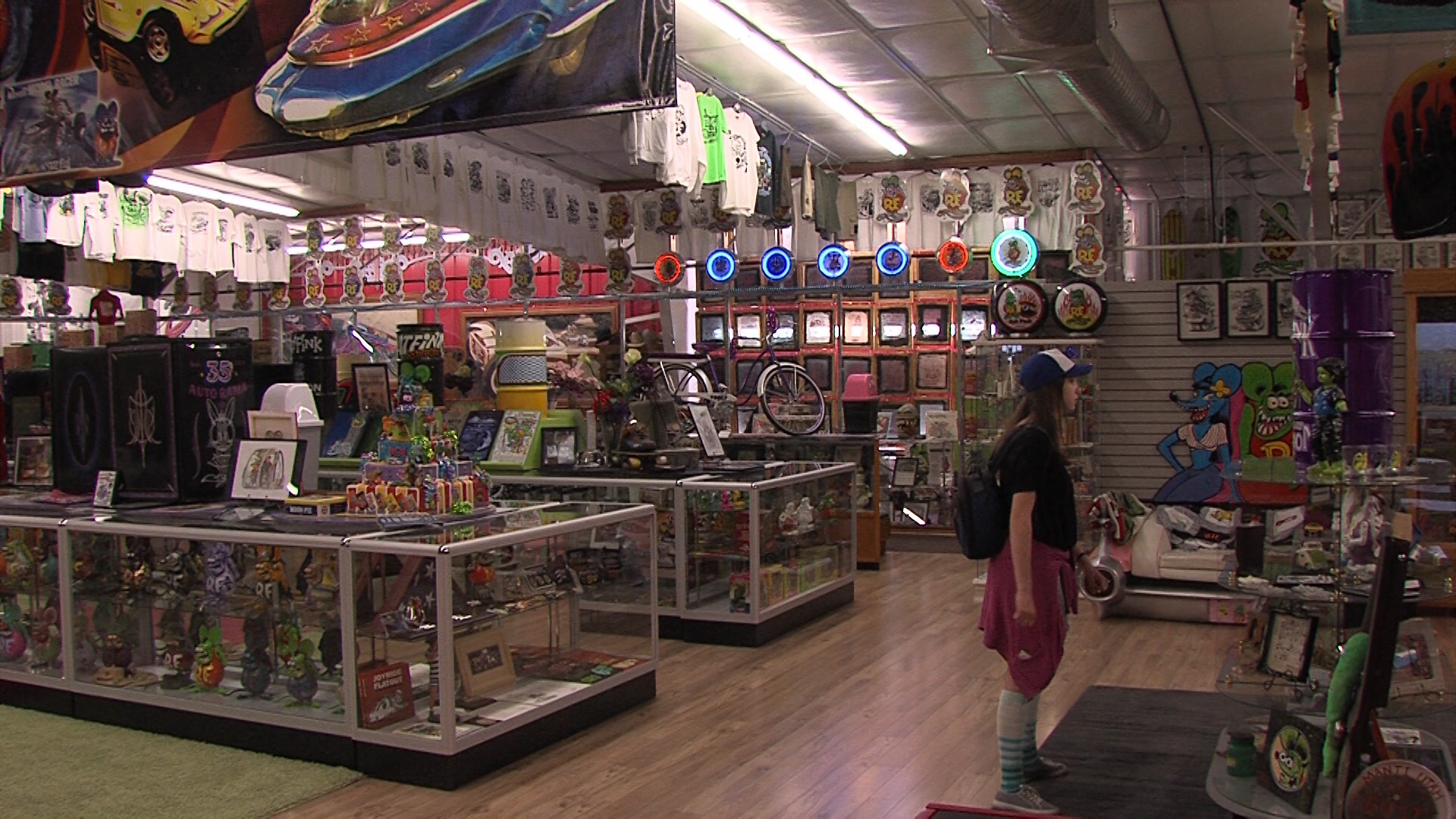 The Rat Fink Museum has gotten steadily more full since it opened in the early 2000s. (Photo: Brian Champagne.)