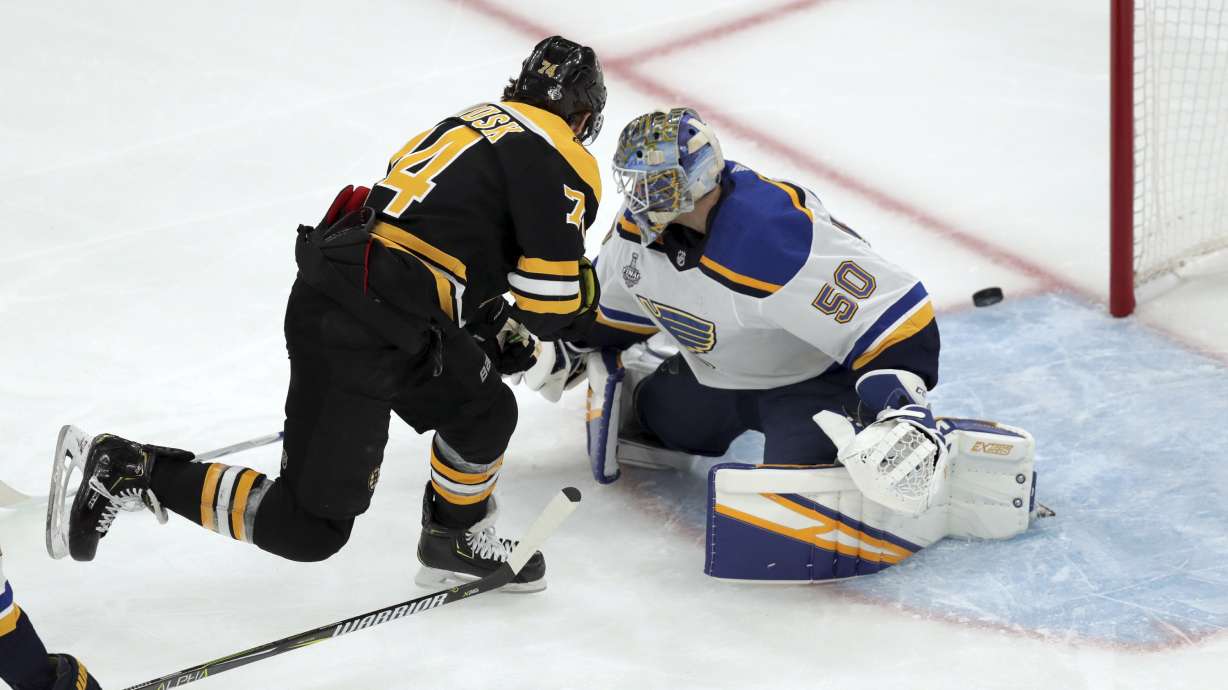 Blues must try to slow down Bruins in Stanley Cup Final