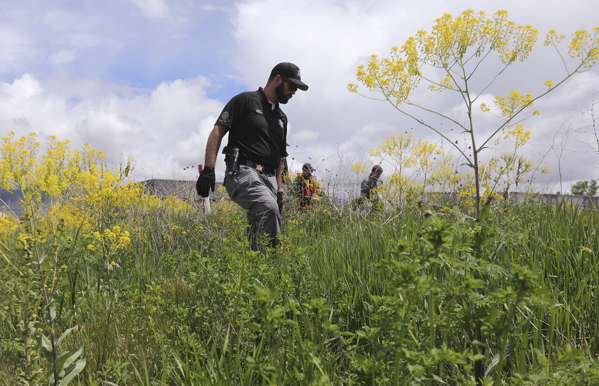 Searchers from various police agencies look for missing Elizabeth Shelley, 5, in Logan, on Tuesday, May 28, 2019. Shelley was last seen on Saturday morning, May 25, 2019. (Photo: Kristin Murphy, KSL, File)