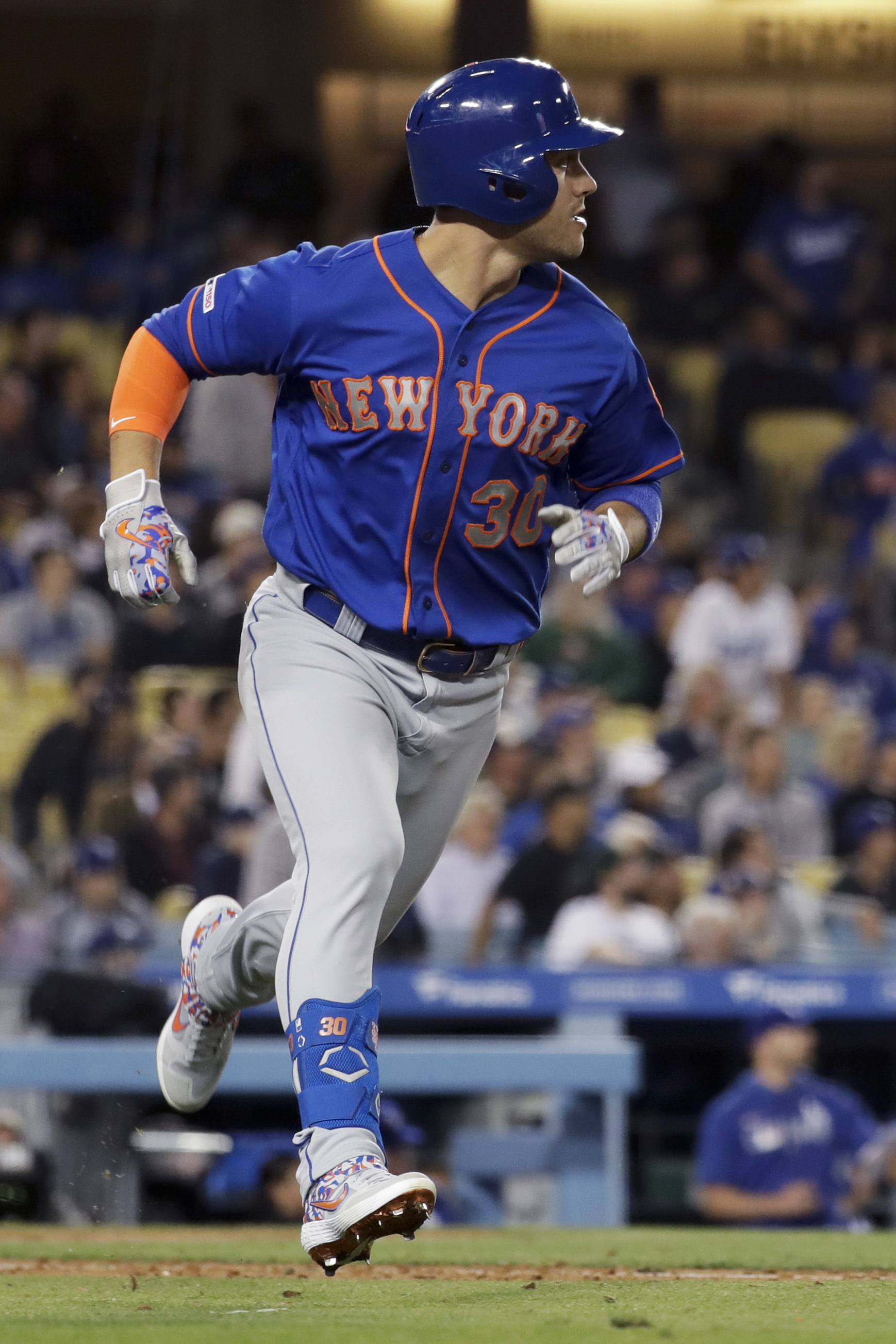 Conforto's grand slam sends Mets past Dodgers 7-3