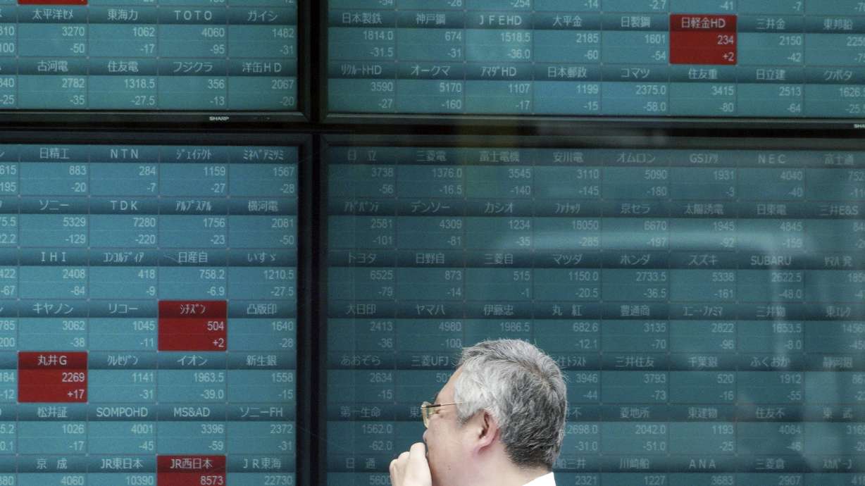 World stocks tumble as China-US jitters set in