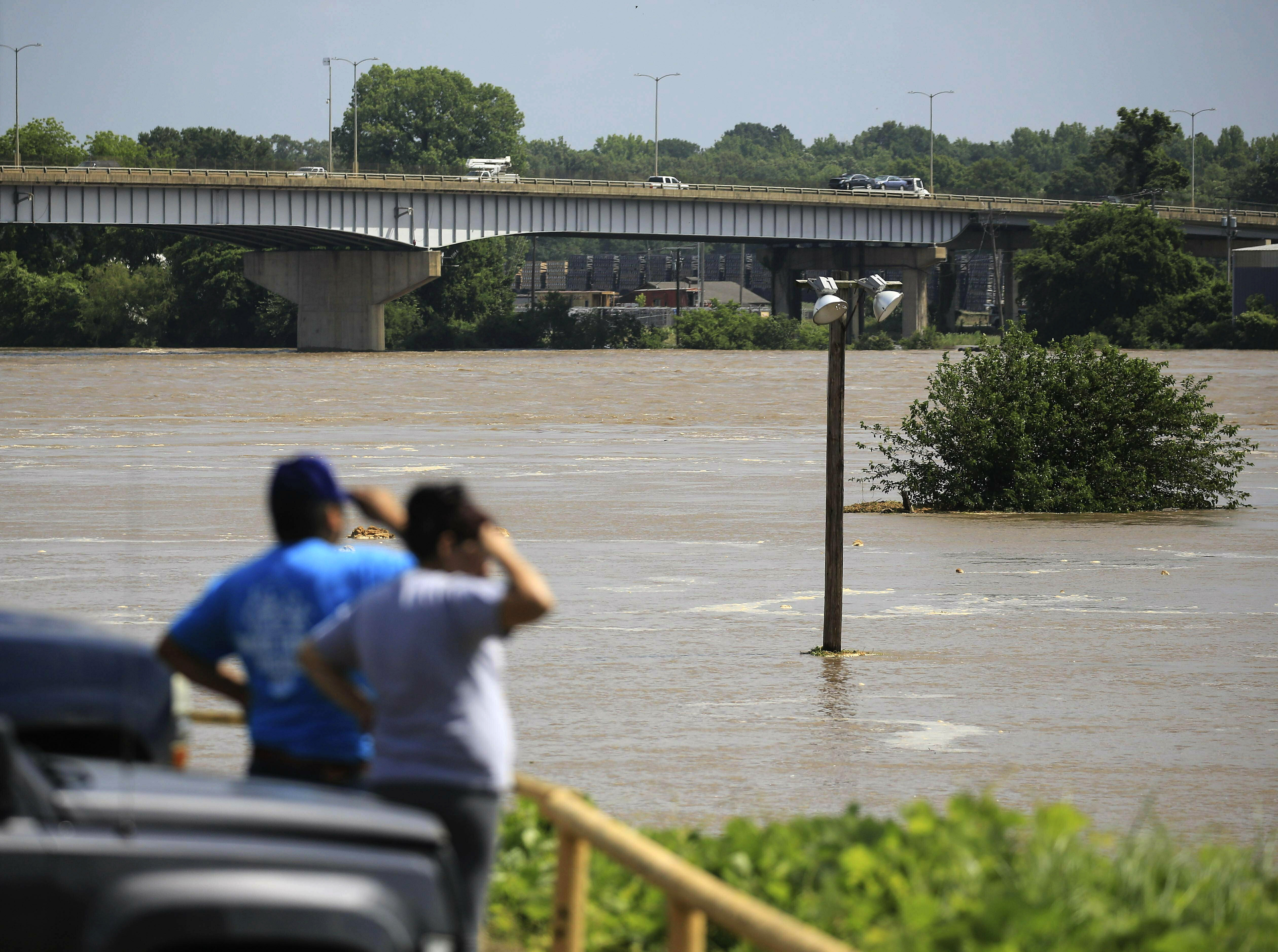 The Latest: Flash-flood warnings in Oklahoma, Arkansas
