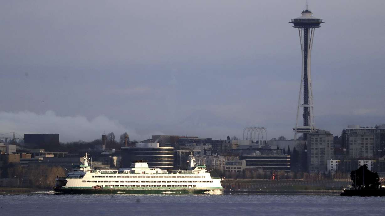 Ferry strikes, injures humpback whale near Seattle