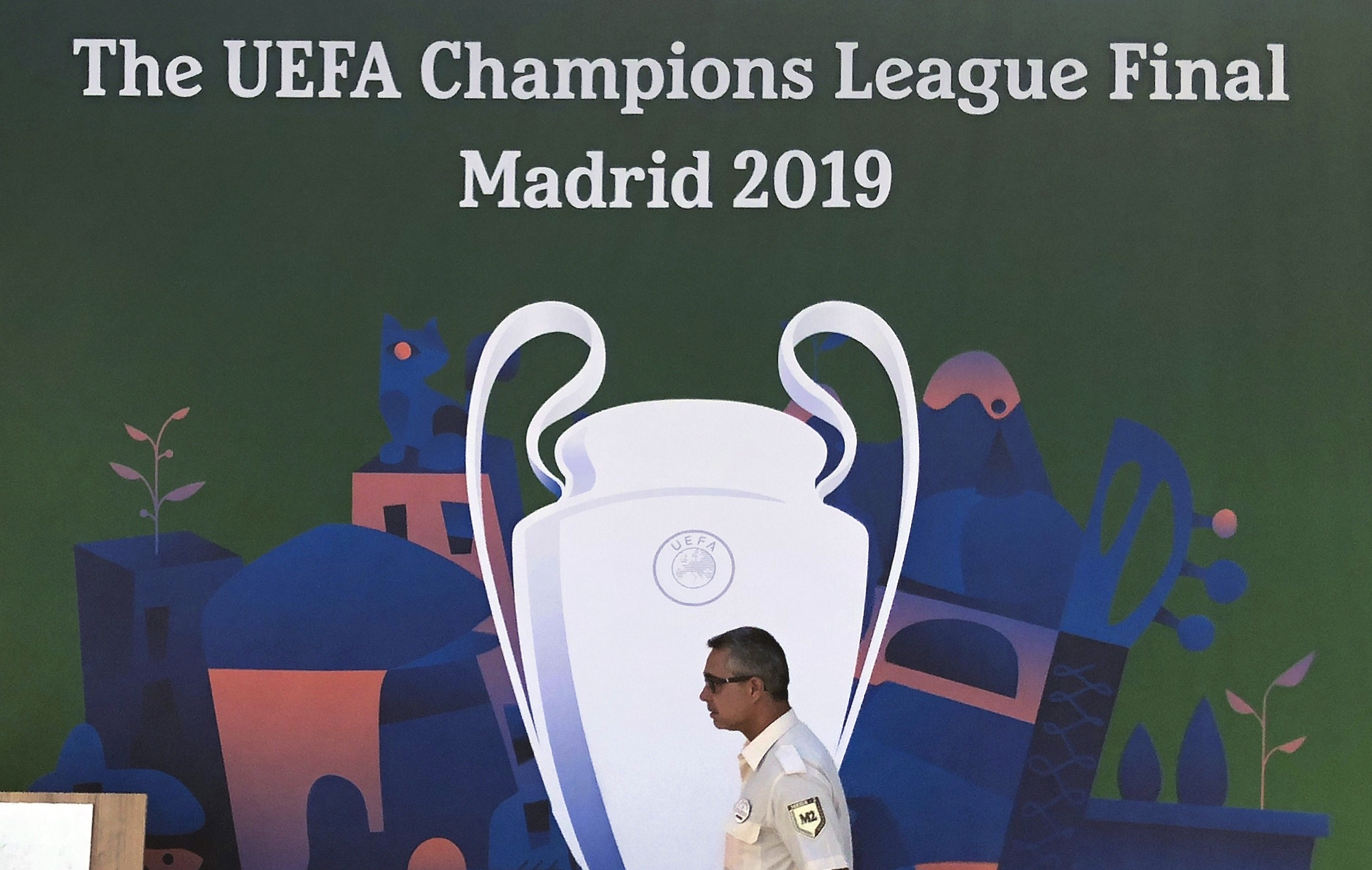 Tottenham arrives in Madrid for Champions League final