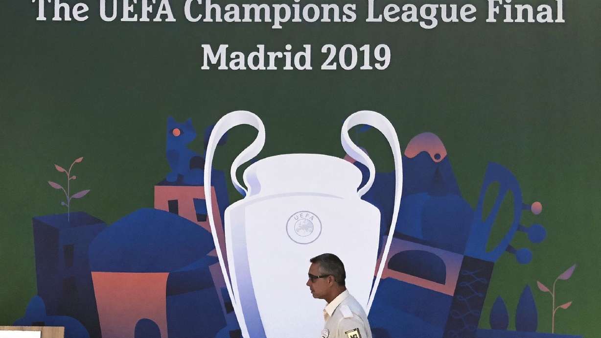 Tottenham arrives in Madrid for Champions League final