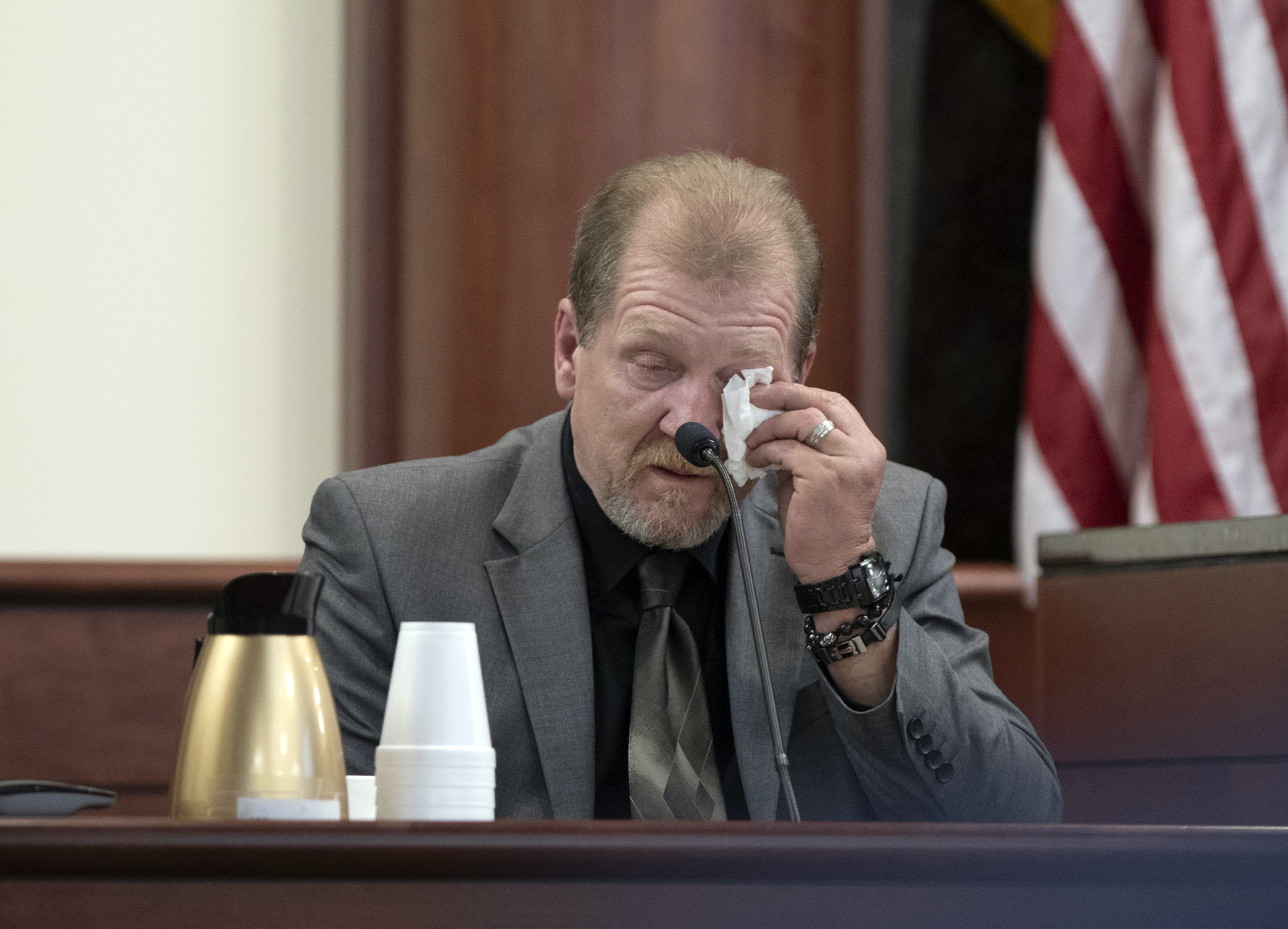 The Latest: Dad: Son charged with killing kids a 'sick man'