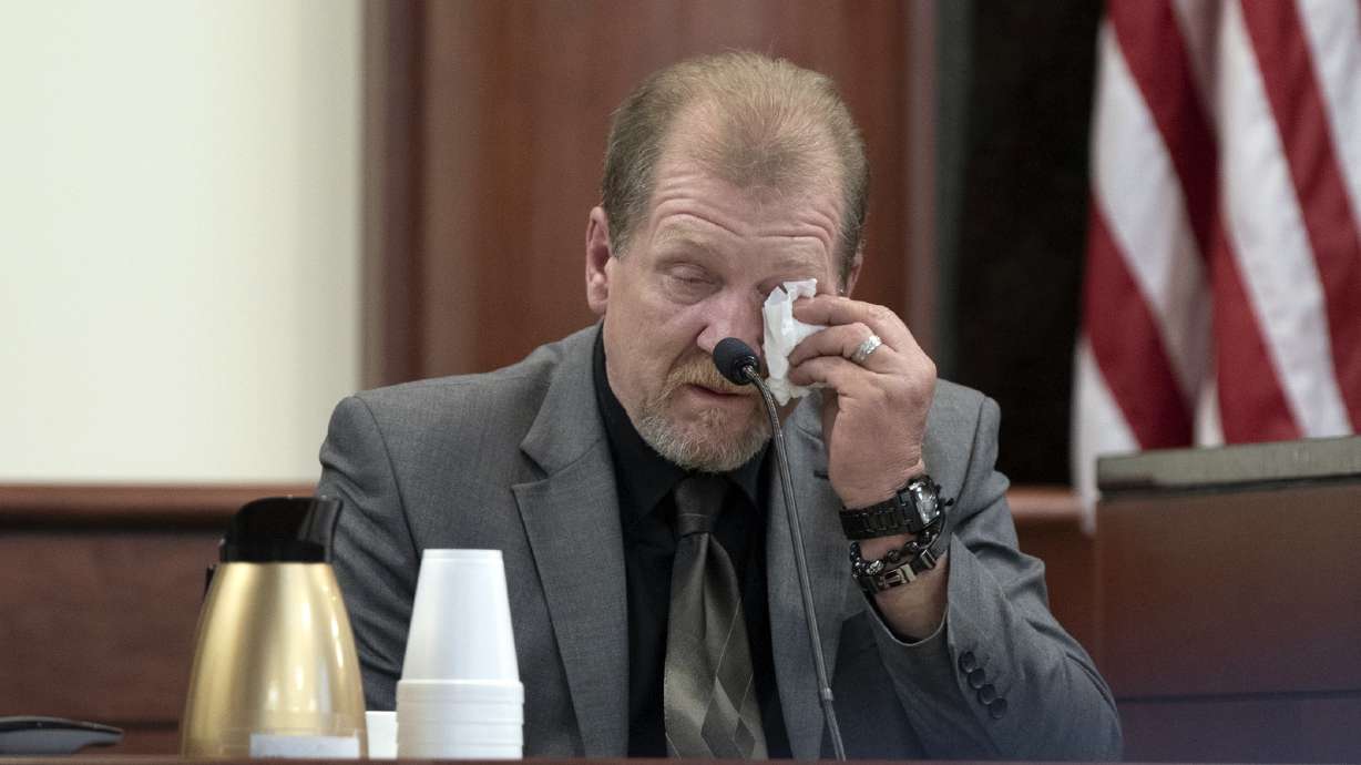 The Latest: Dad: Son charged with killing kids a 'sick man'