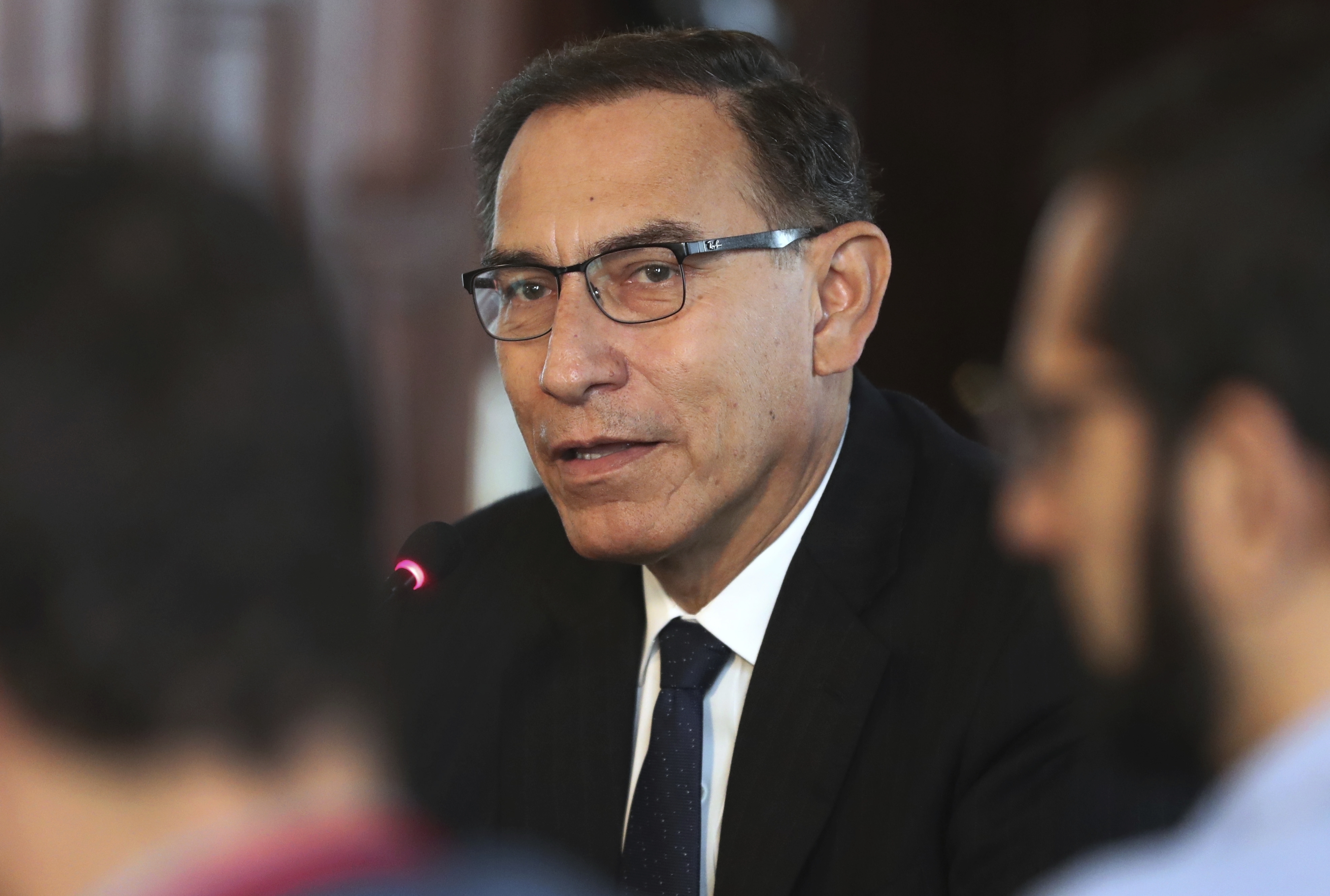 Peru leader forcing showdown with congress on corruption