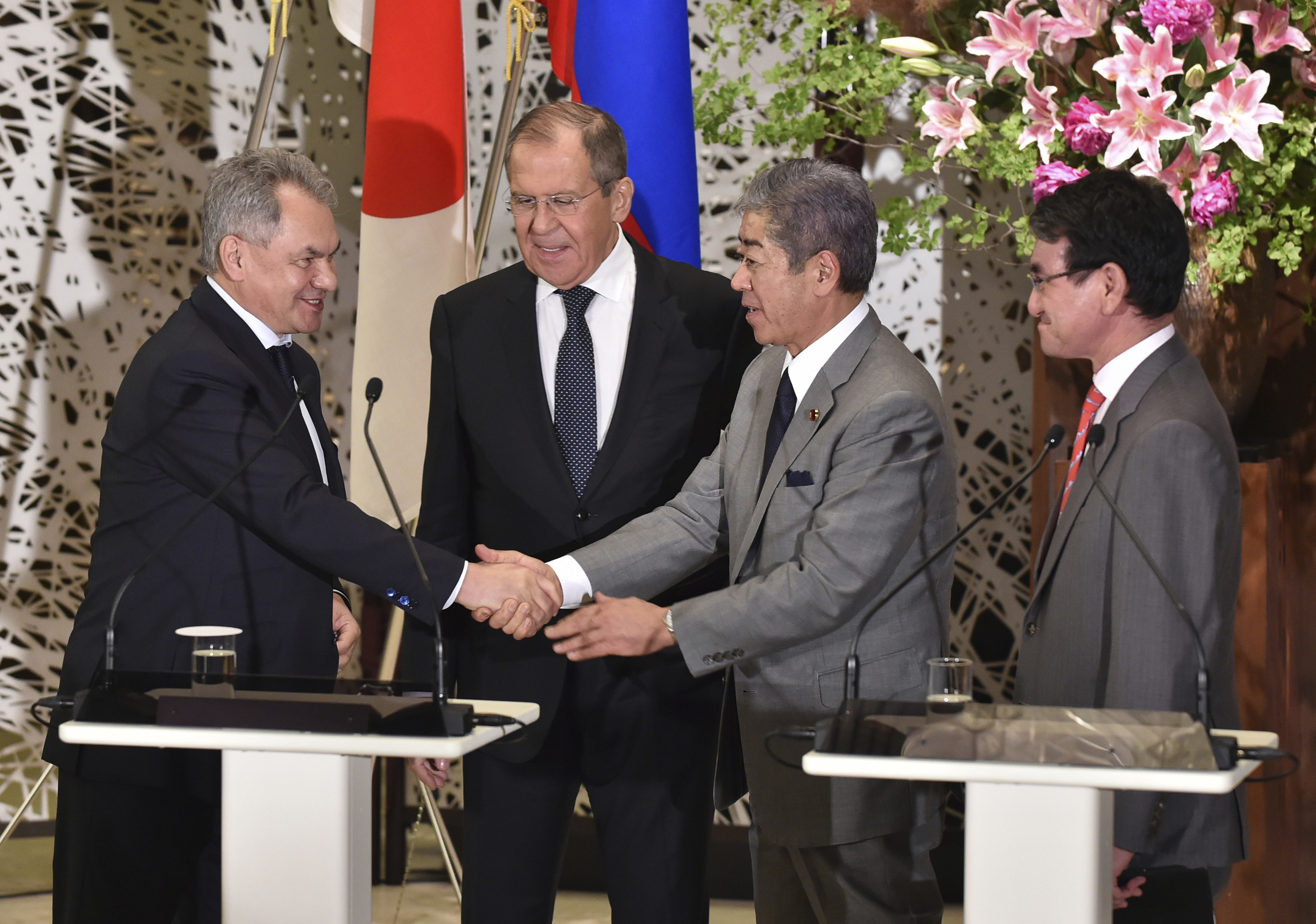 Japan, Russia accuse each other of military buildups