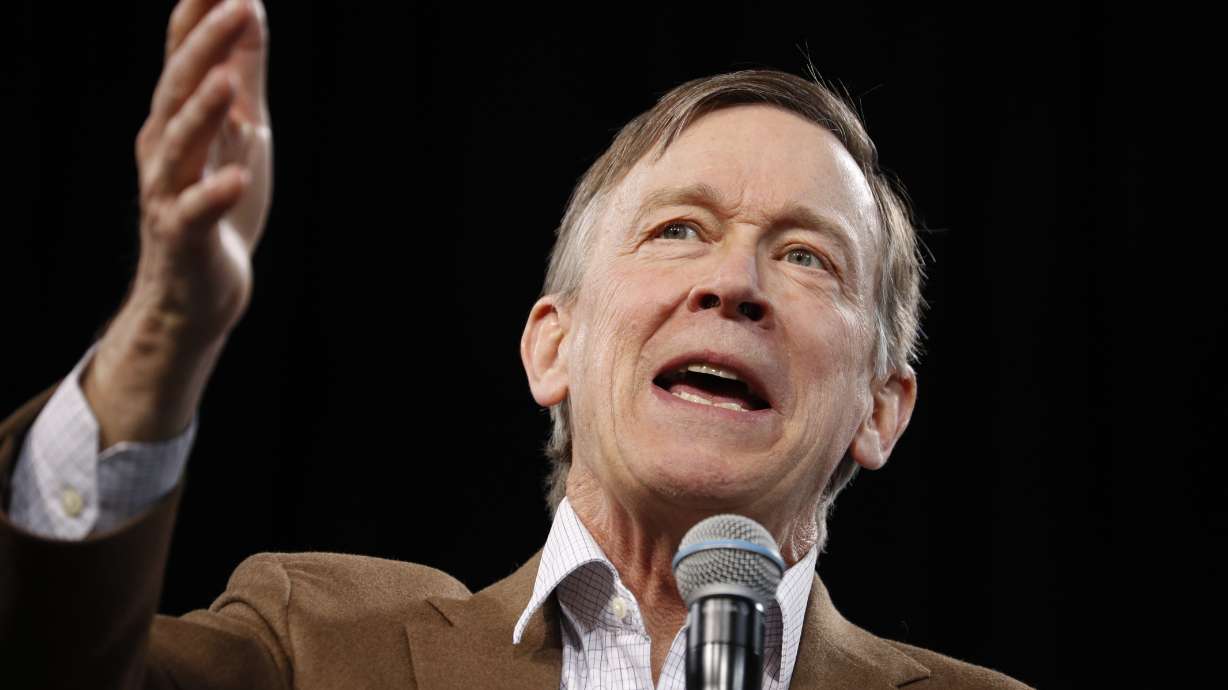 Presidential hopeful Hickenlooper backs impeachment probe
