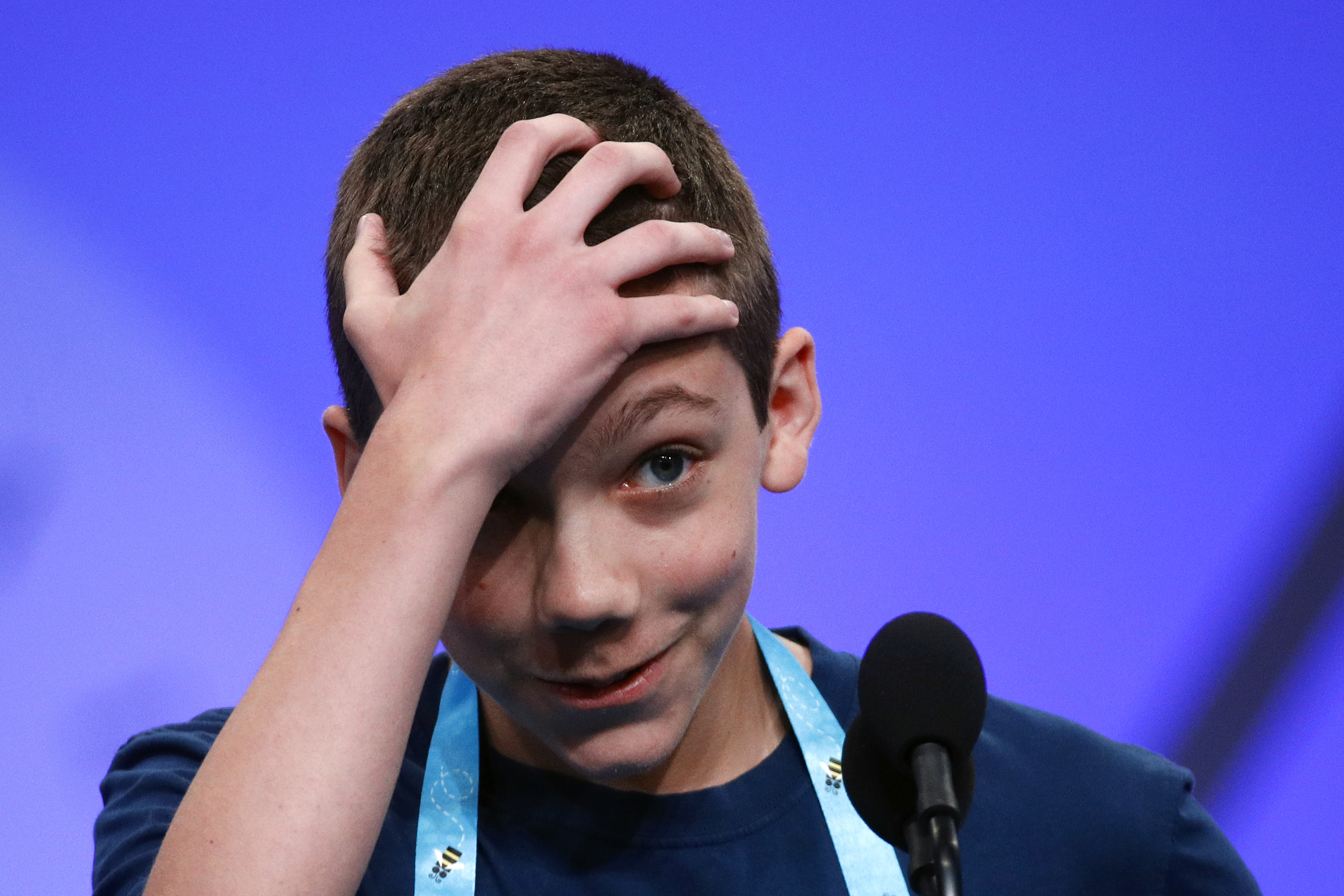 The Latest: National Spelling Bee ends in 8-way tie