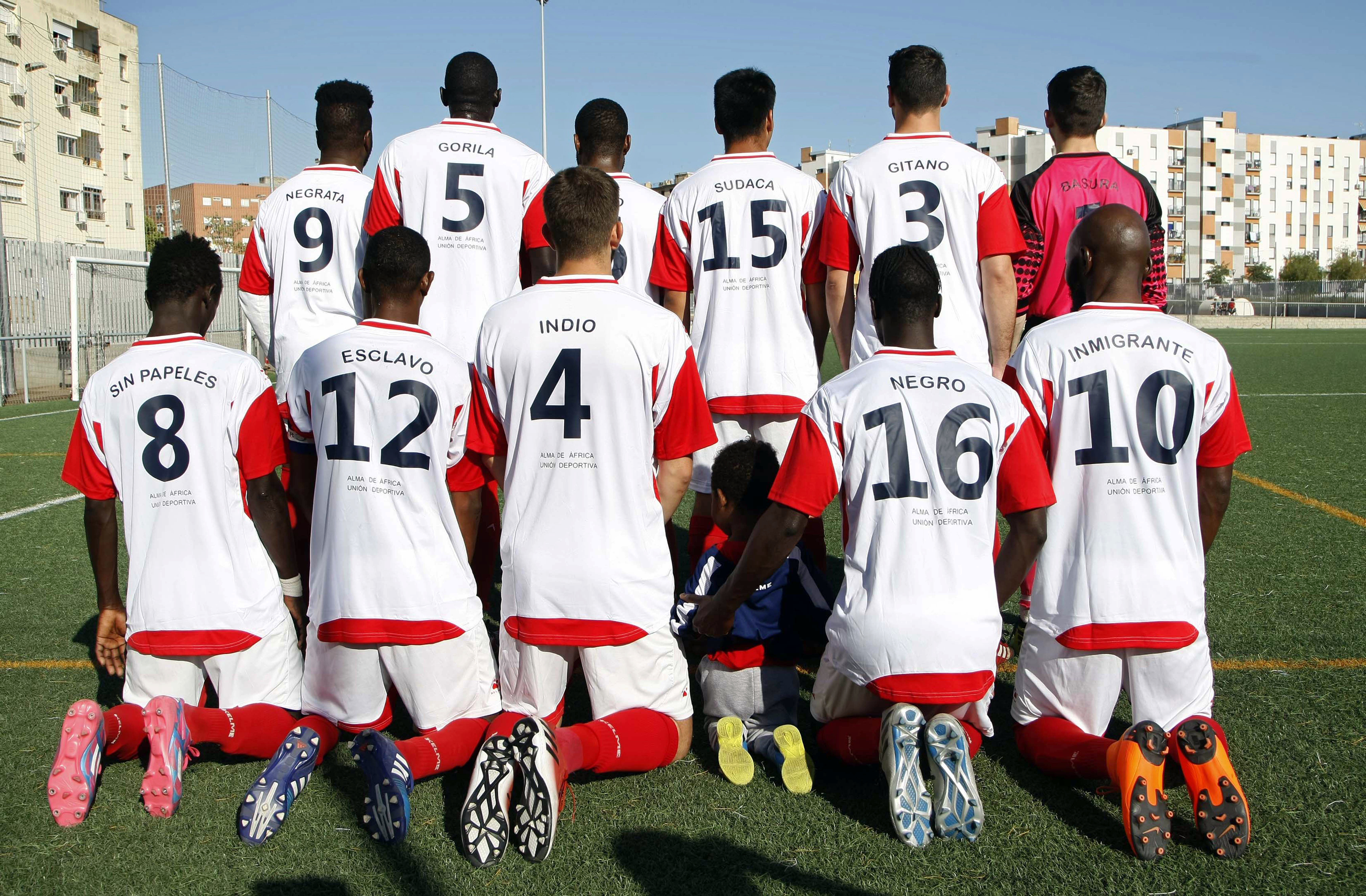 No escape from racism: migrant team in Spain dons insults