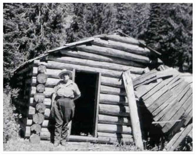 An undated photo of Eula Bibo, who was a lookout at Boise National Forest hired in 1921. (Photo: U.S. Forest Service Archives)