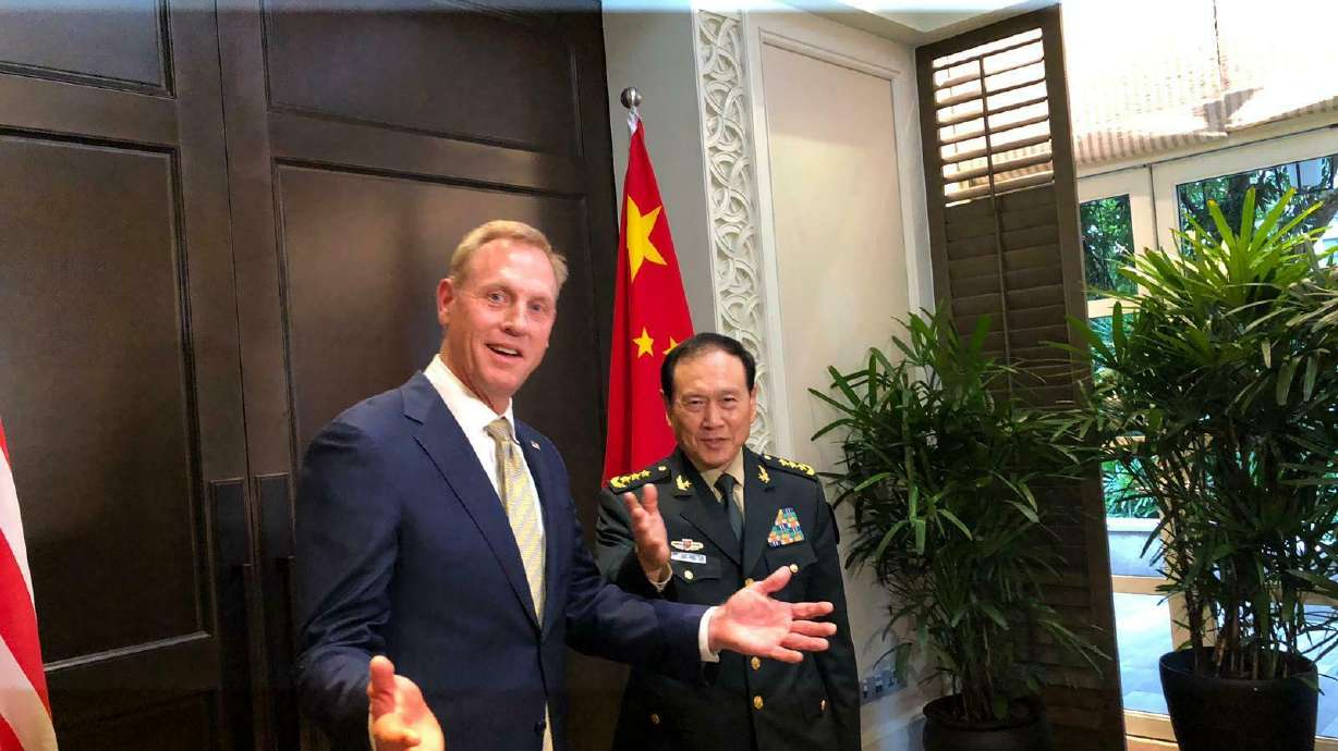 Defense chief calls out China on tech theft, South China Sea