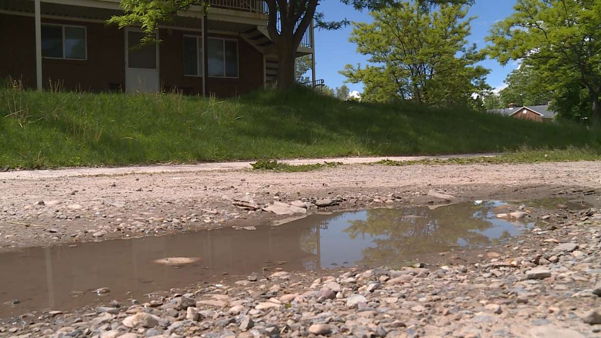 Residents can help eliminate mosquito breeding sites by dumping out standing water from any kind of thing that will hold water. Photo: Sam Penrod, KSL TV