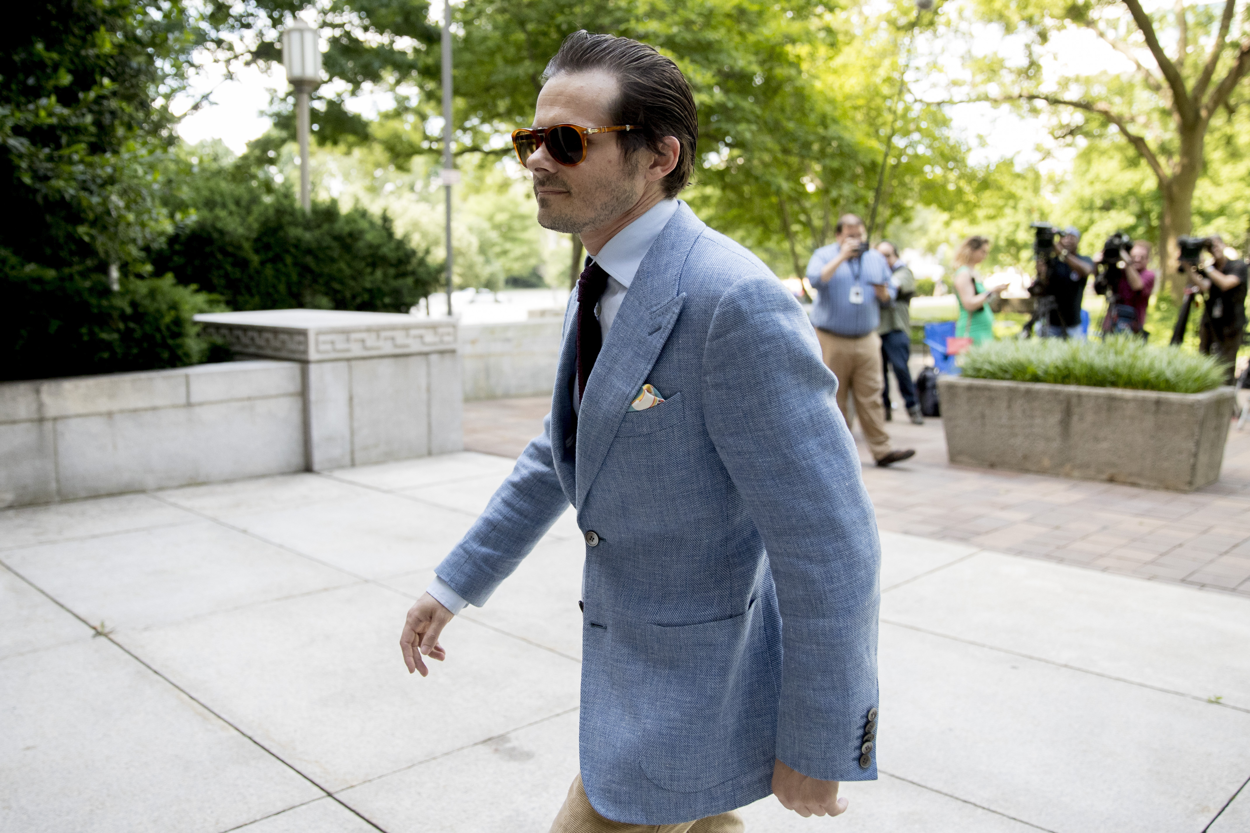Ex-Roger Stone aide testifies on WikiLeaks before grand jury