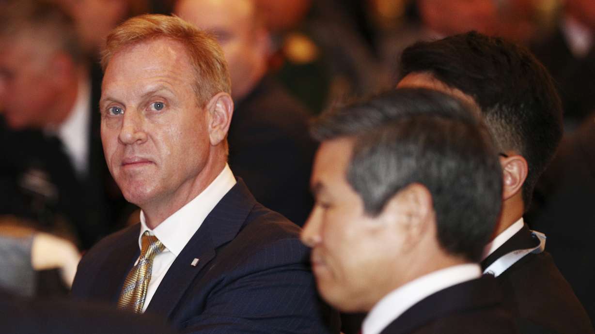 The Latest: Shanahan calls out China over South China Sea