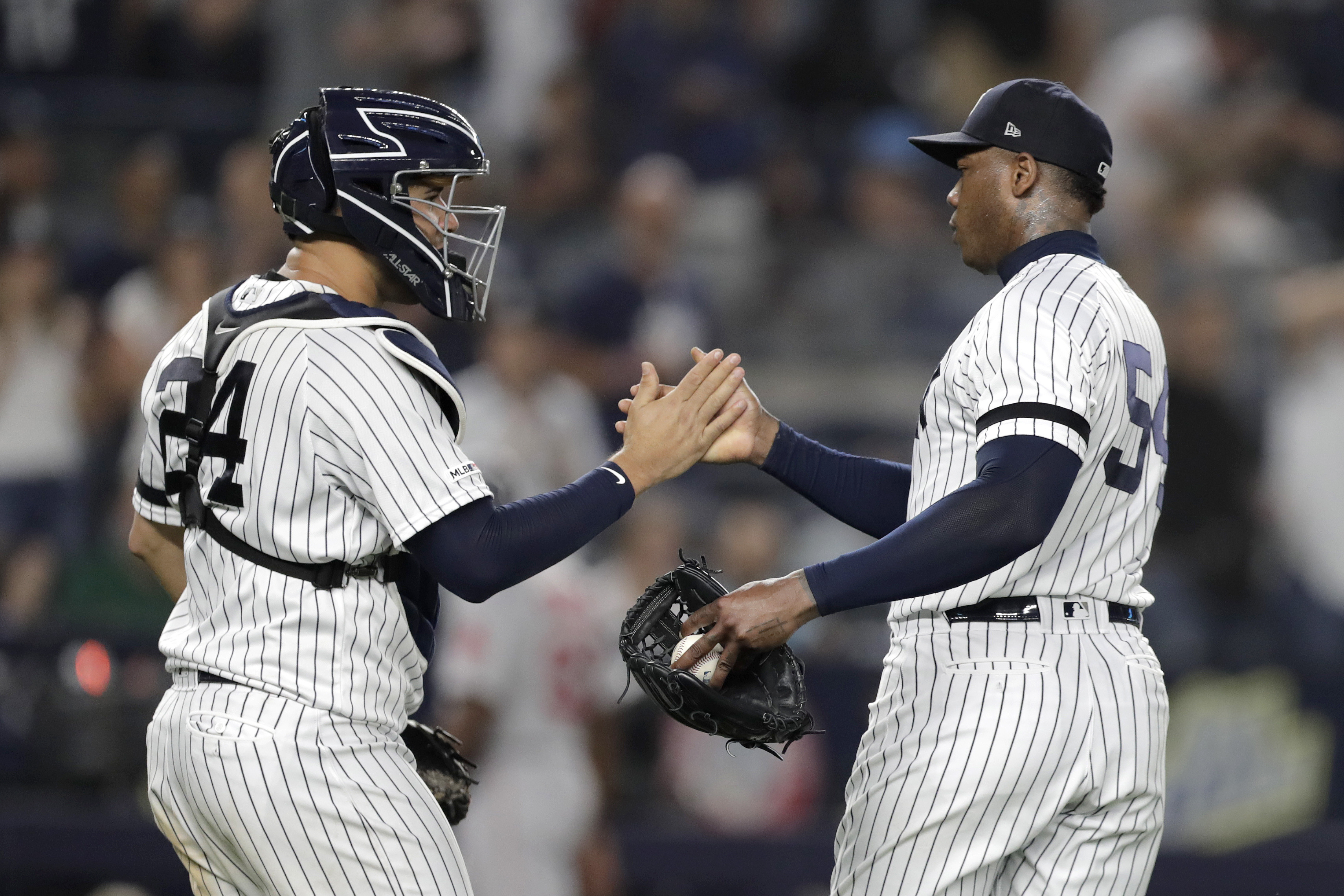 Surging Yankees top Red Sox, Sale 4-1