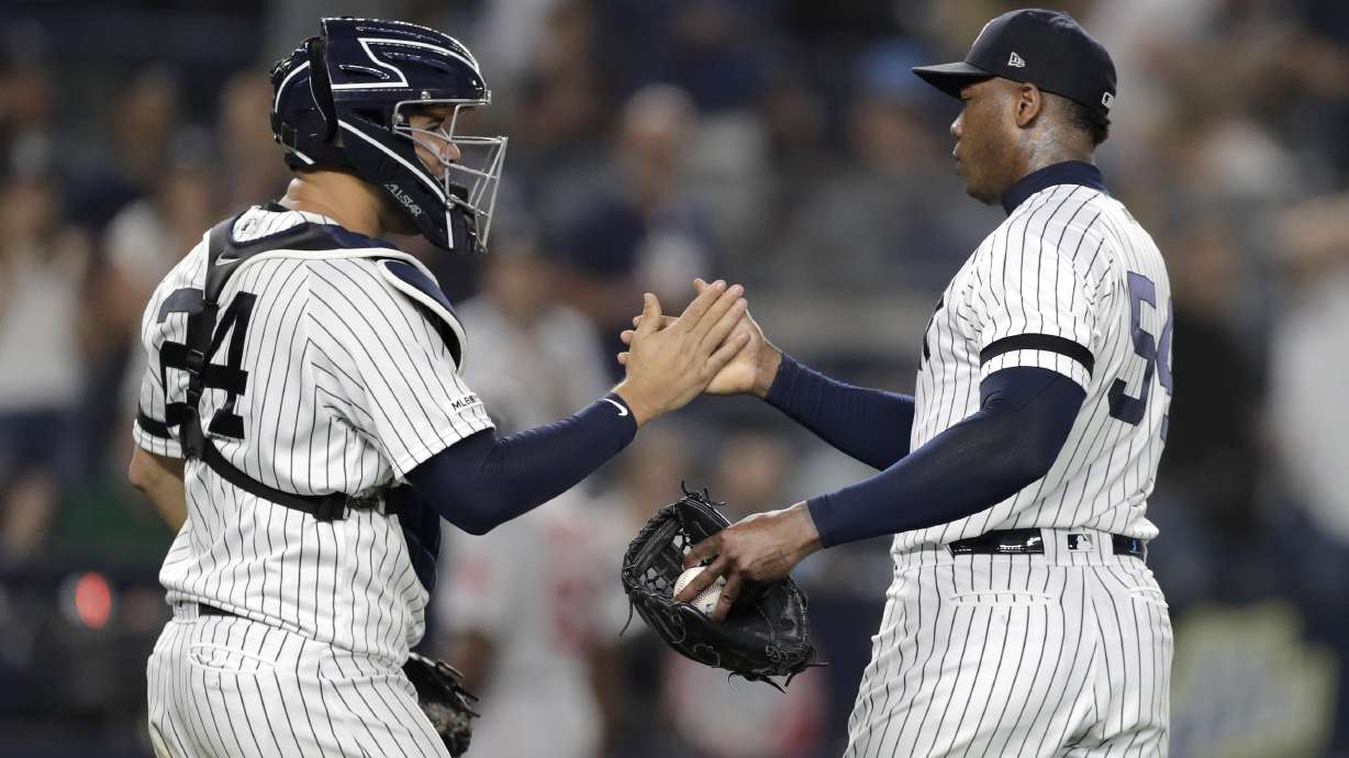 Surging Yankees top Red Sox, Sale 4-1