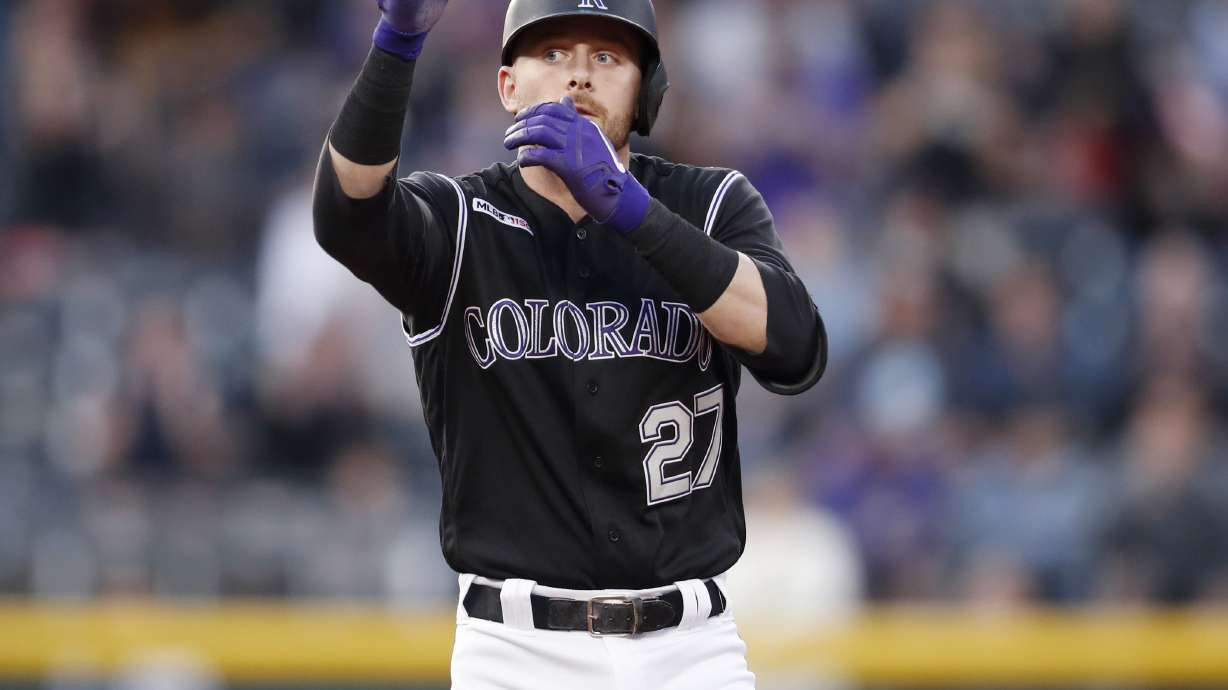 Trevor Story homers twice, Rockies rout Blue Jays 13-6