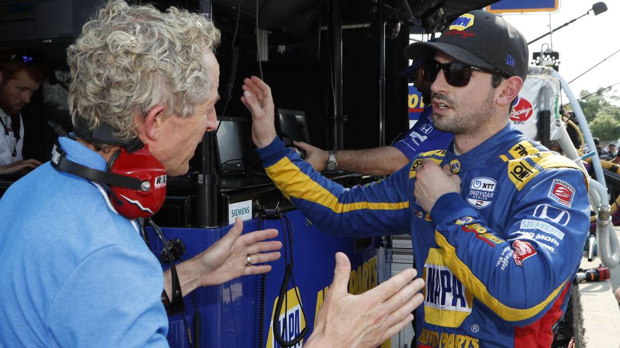 The Latest: Newgarden wins 1st of 2 Detroit Grand Prix races