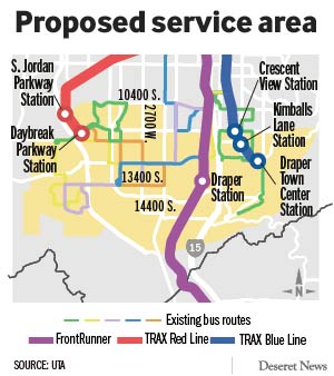Proposed microtransit pilot program service area (Photo: Mary Archbold)