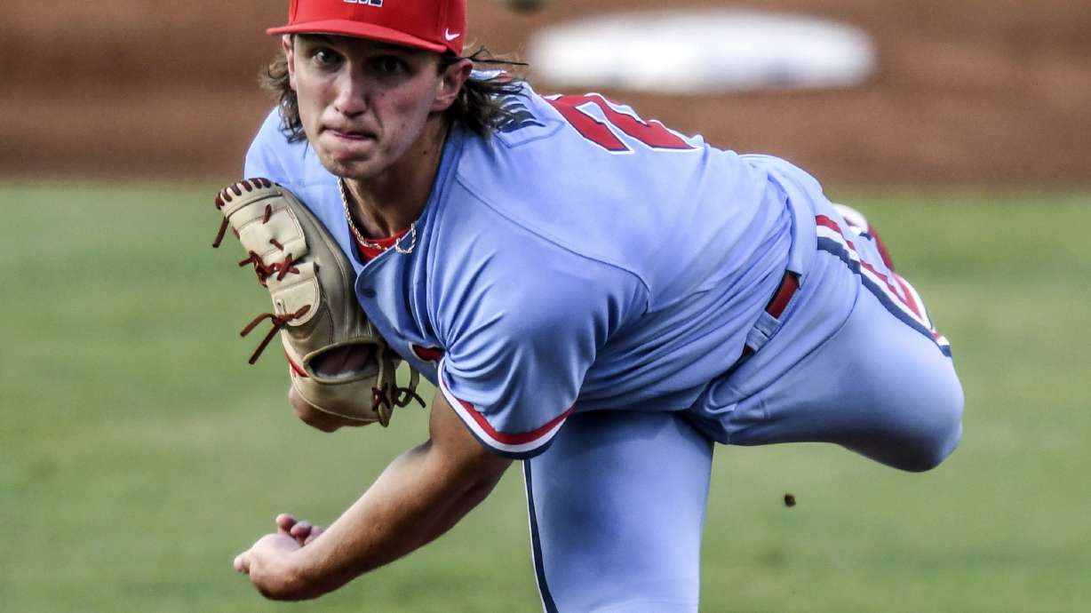 Freshman lefty, 3 HRs push Ole Miss over Clemson 6-1 in NCAA