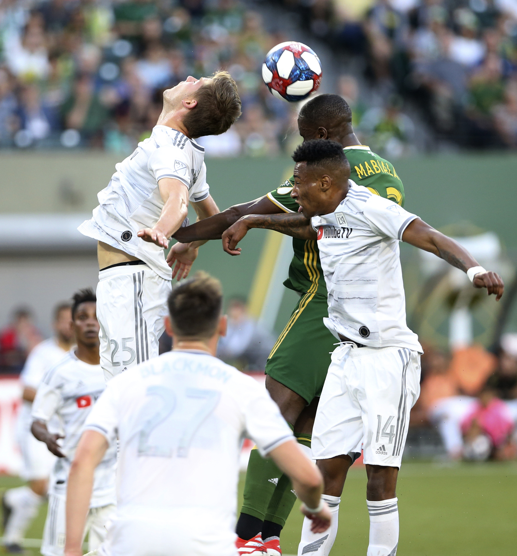 Vela gets goal, assist to lead LAFC past Timbers 3-2