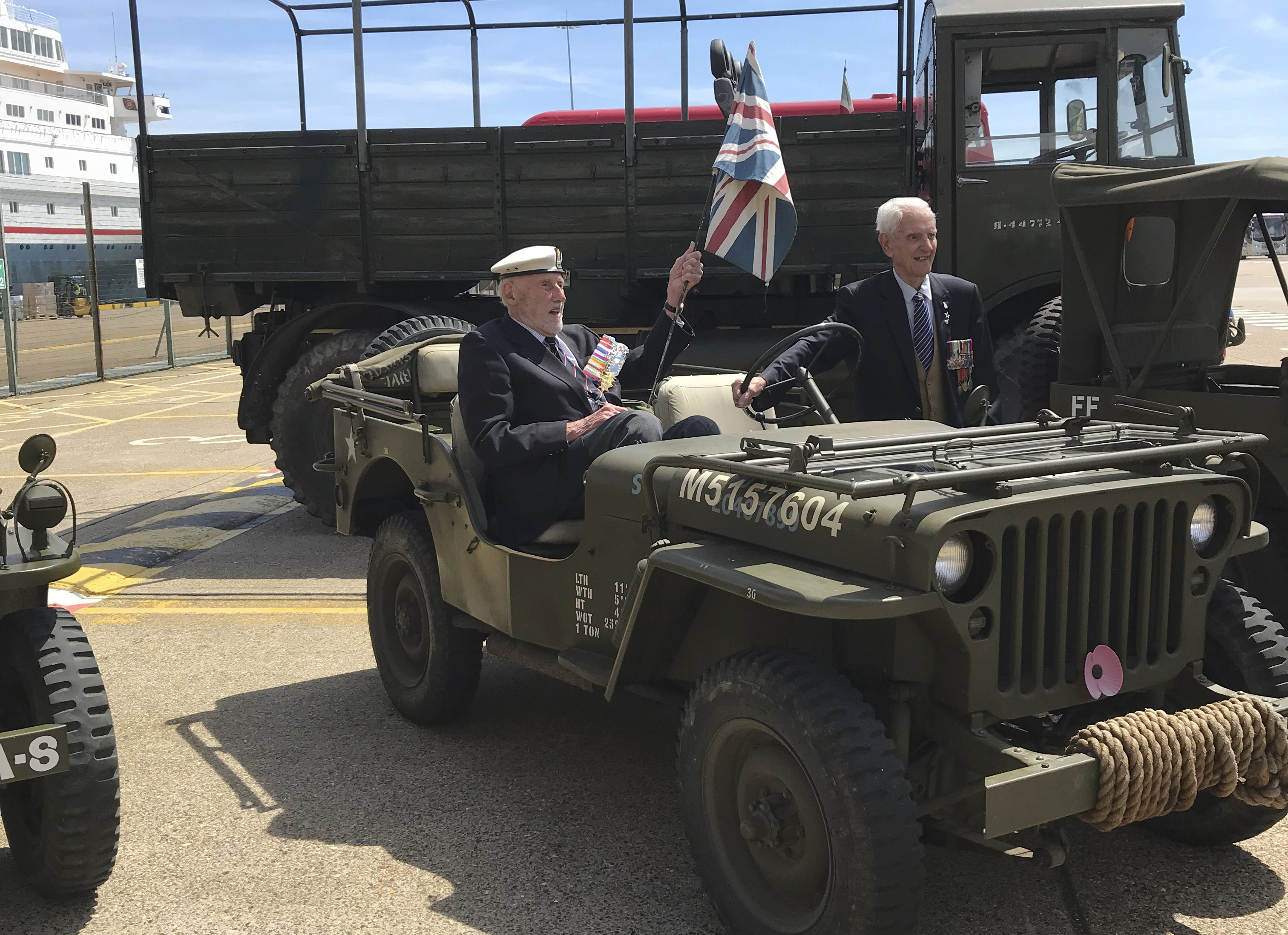 D-Day veterans look forward to Channel crossing