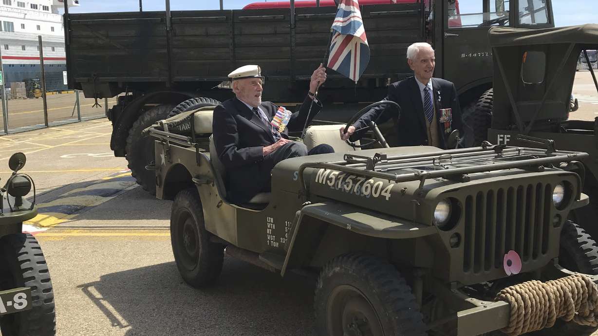 D-Day veterans look forward to Channel crossing